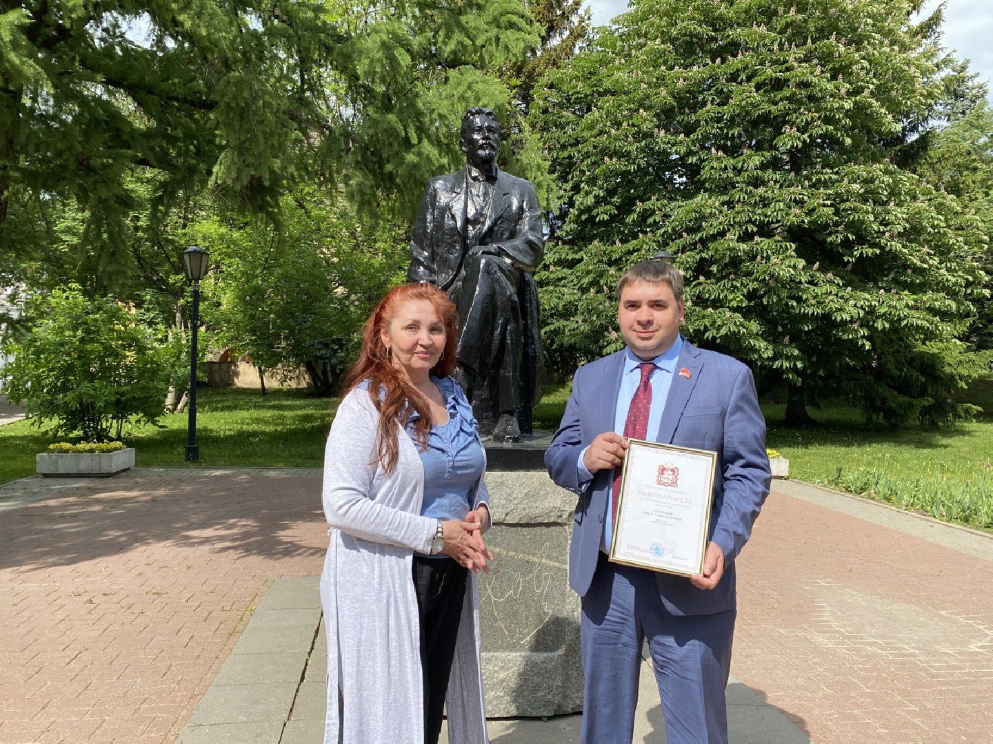 Чехов, награда, волонтер, депутат, Мособлдума