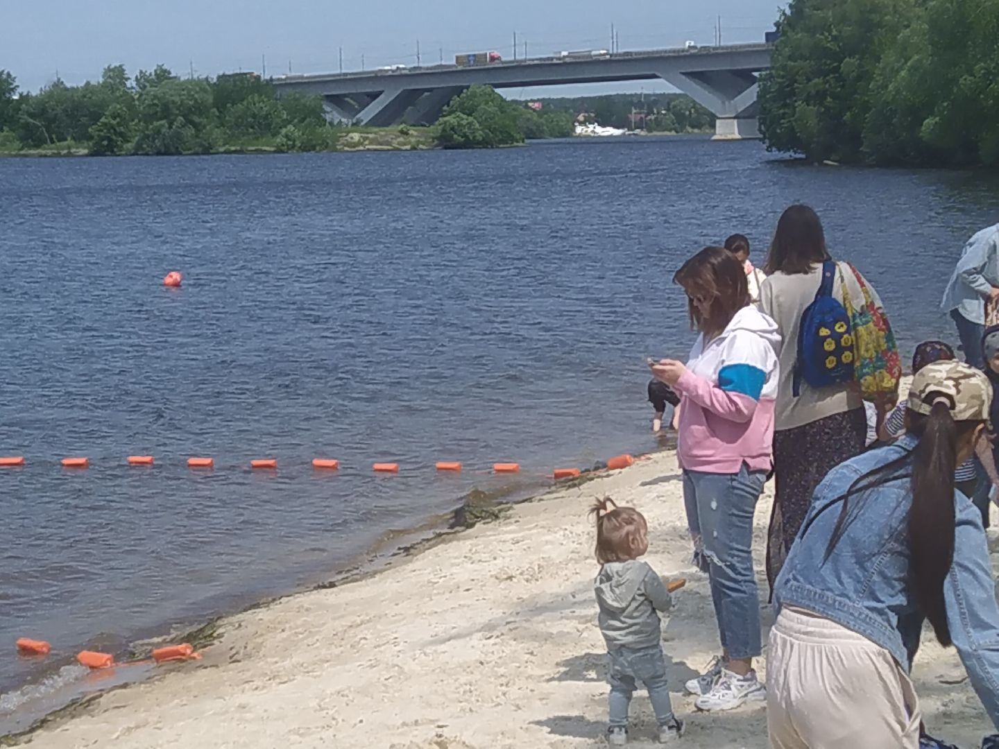 Долгопрудный, пляж, Новые Водники, парк Мысово, парки, буйки, спасатели