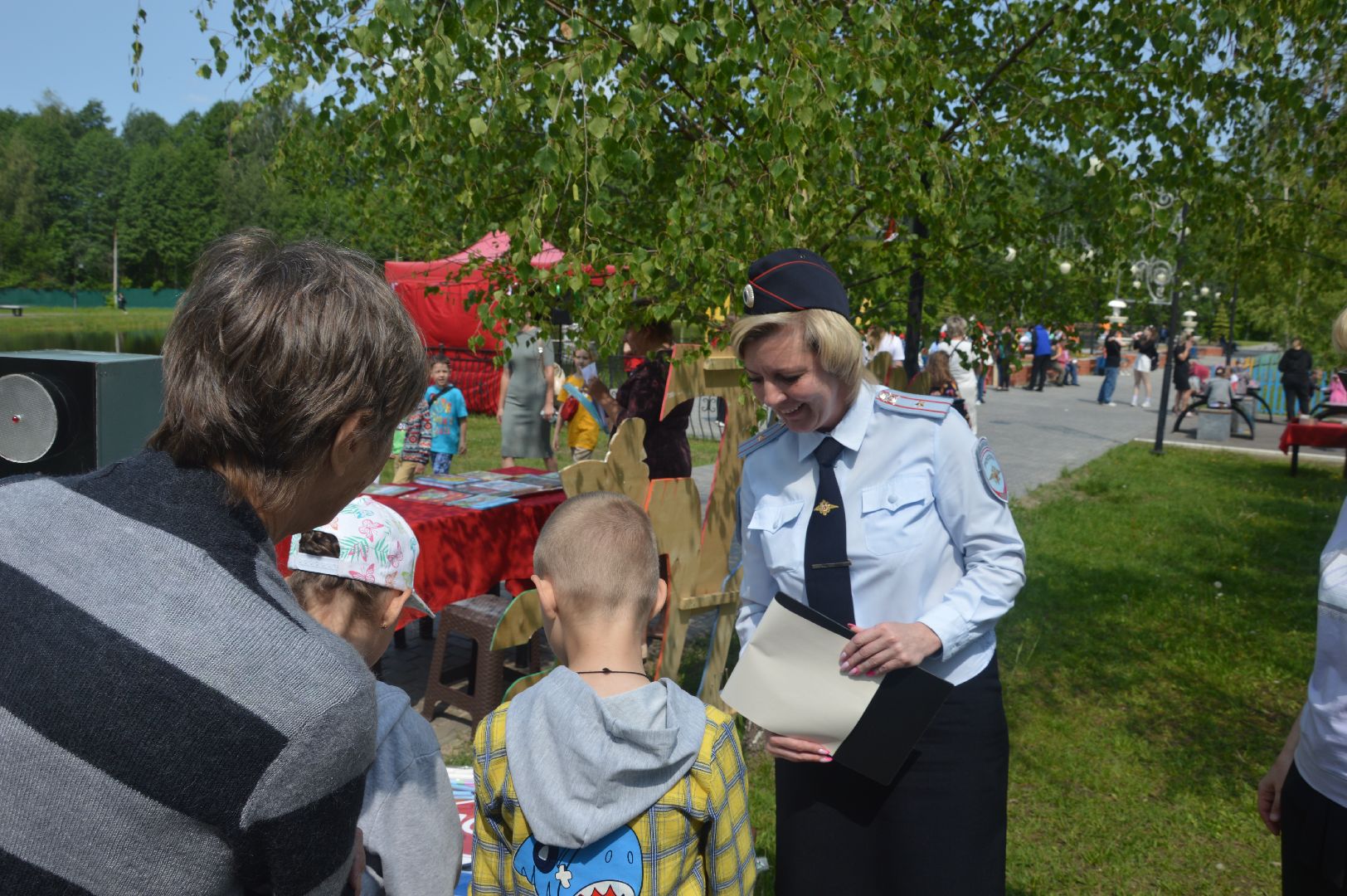 Шатура, ГИБДД, праздник, День Защиты Детей. парк