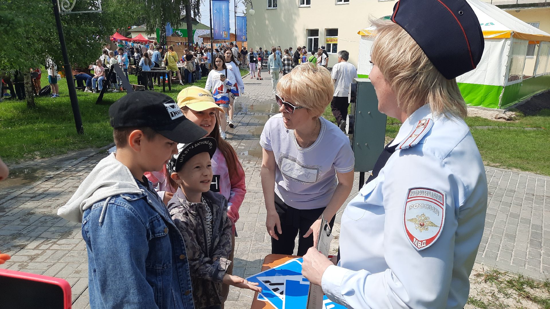 Шатура, ГИБДД, праздник, День Защиты Детей. парк