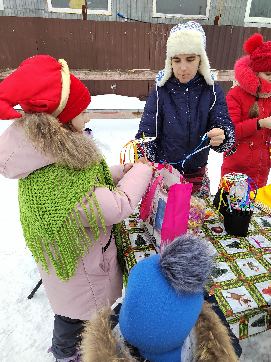 Пушкино, Пушкинский, волонтеры, особенные дети, многодетные, масленица, Зима в Подмосковье