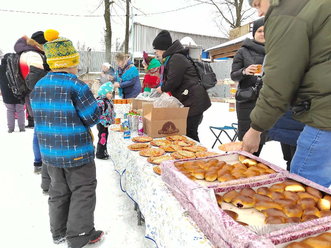 Пушкино, Пушкинский, волонтеры, особенные дети, многодетные, масленица, Зима в Подмосковье