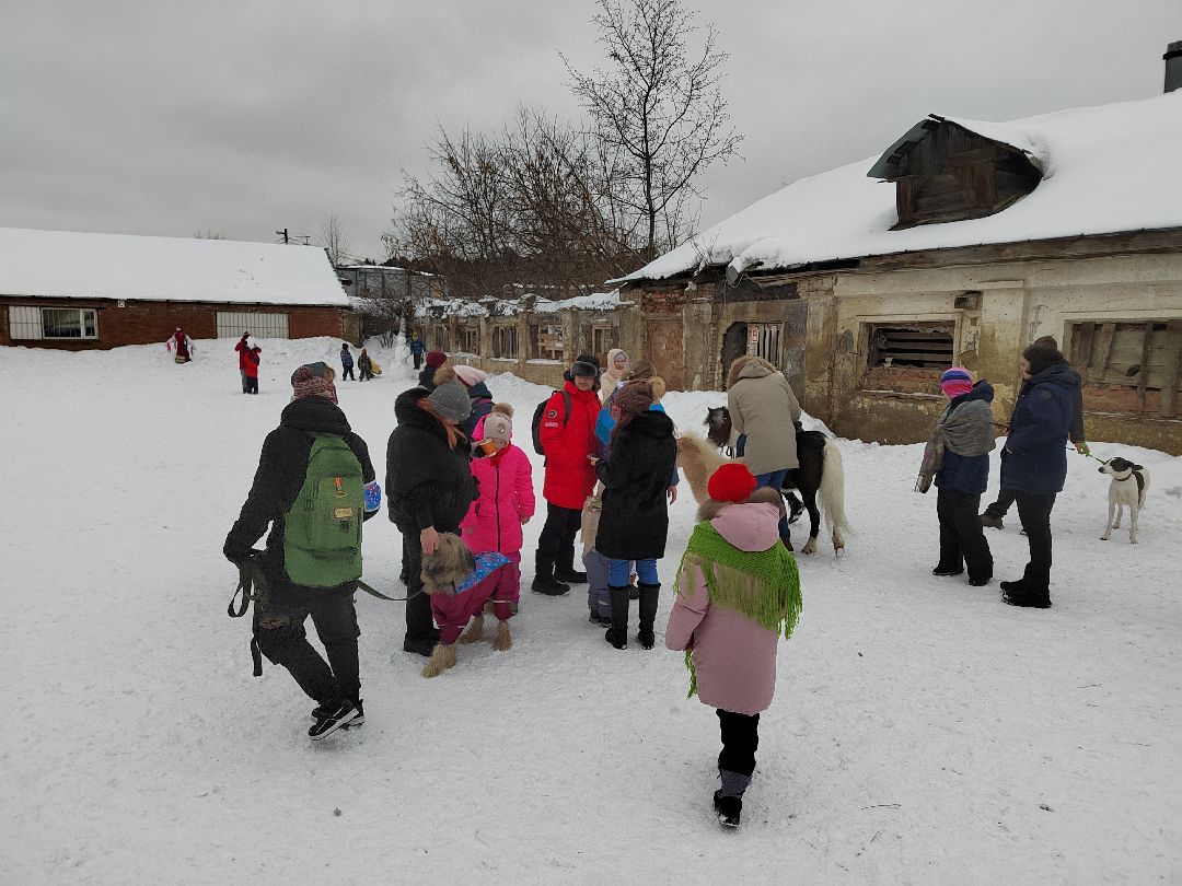 Пушкино, Пушкинский, волонтеры, особенные дети, многодетные, масленица, Зима в Подмосковье
