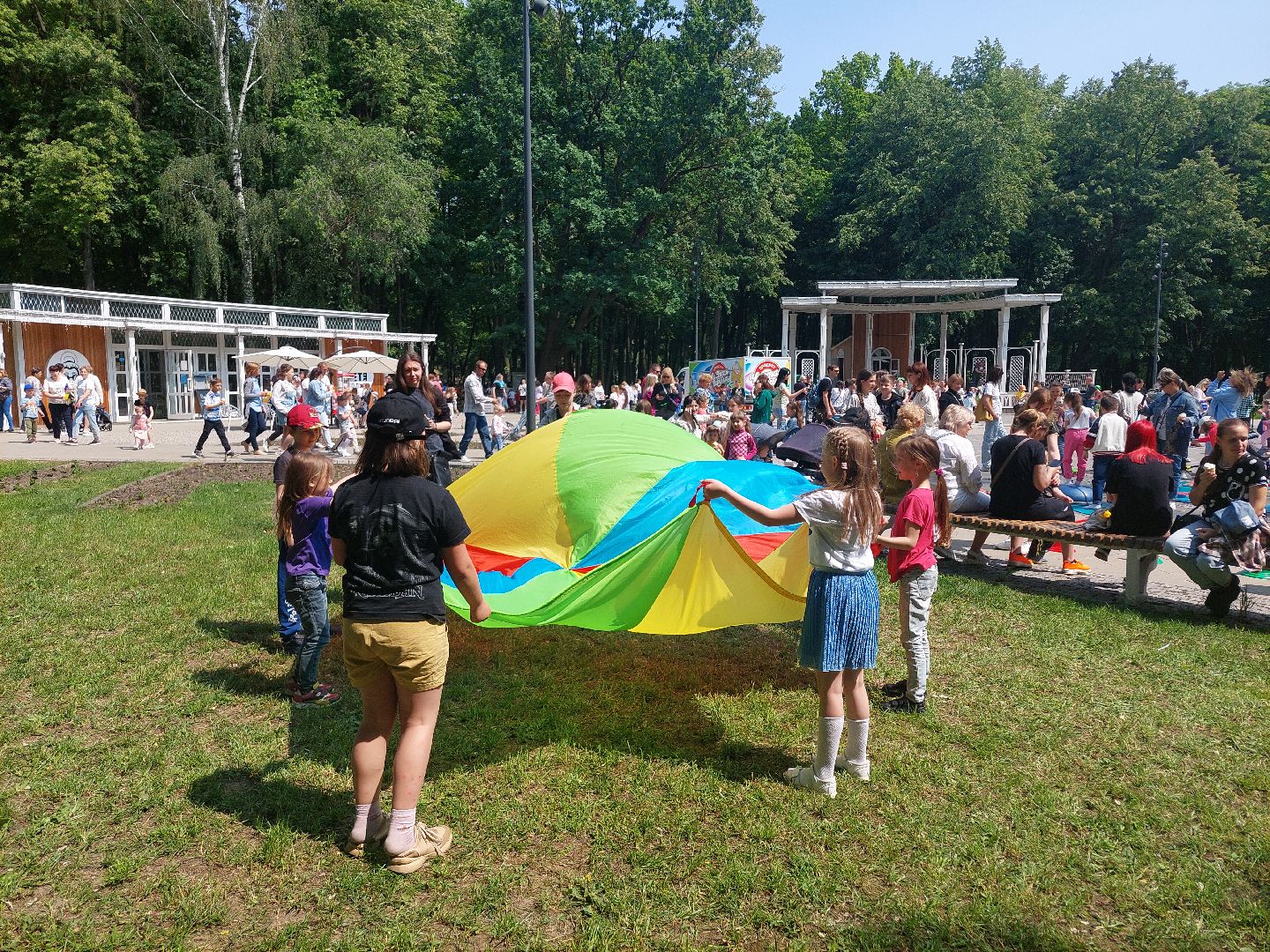 День защиты детей, праздник, парк Кривякино
