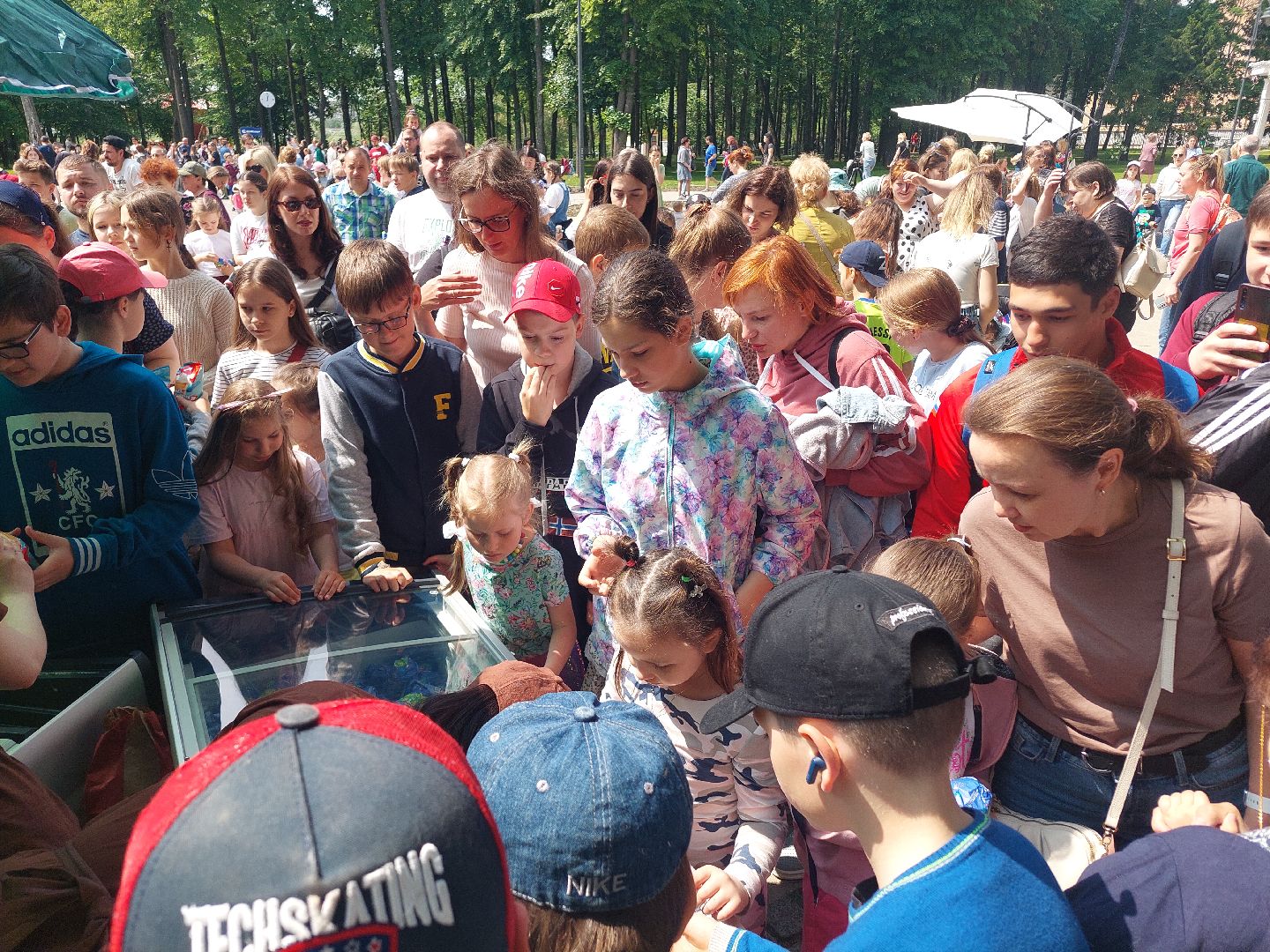 День защиты детей, праздник, парк Кривякино