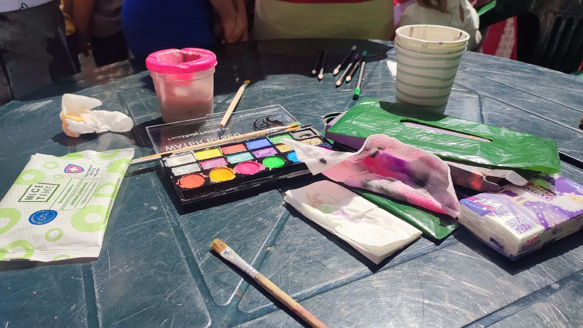 Кашира, парк, праздник, аквагрим, волонтёры