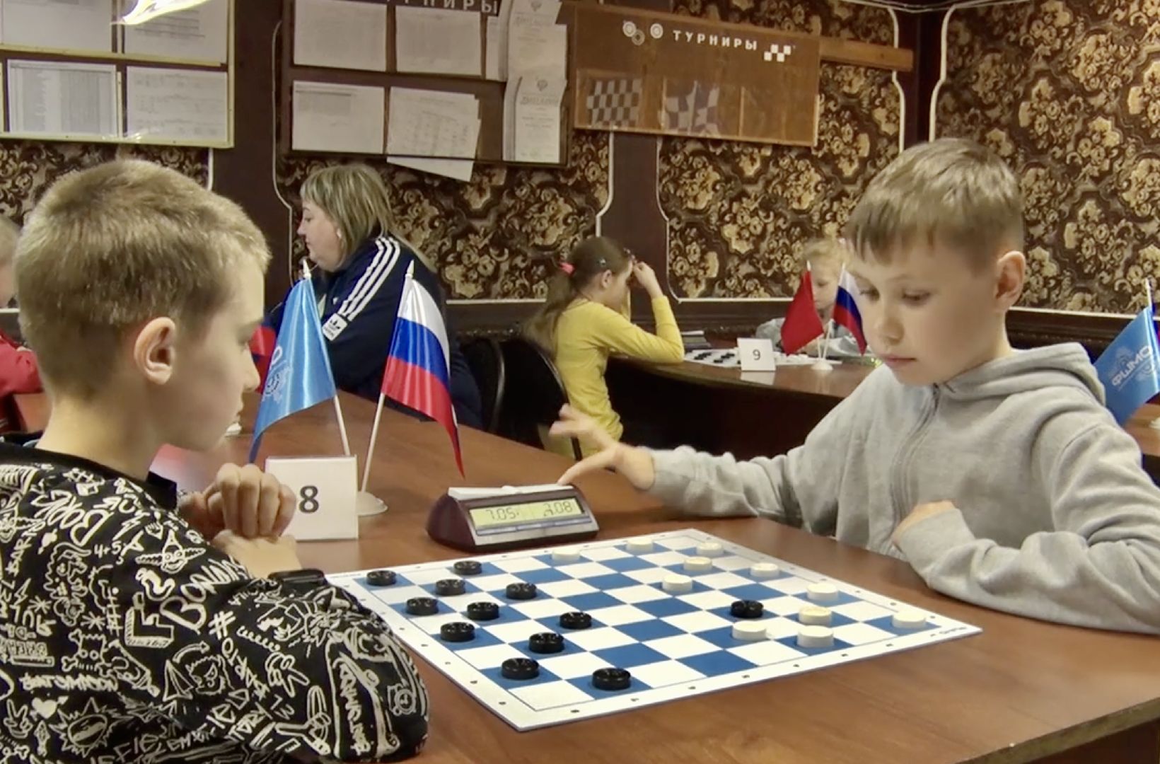 Клин, спорт, молодежь, шашки