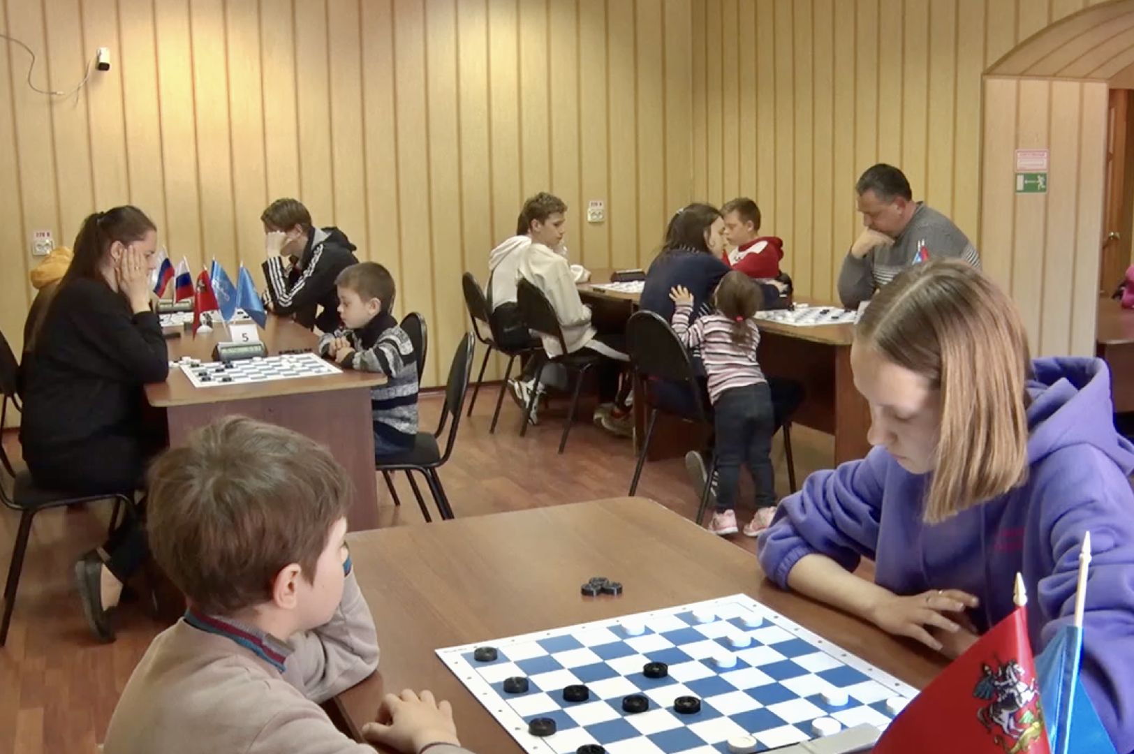 Клин, спорт, молодежь, шашки