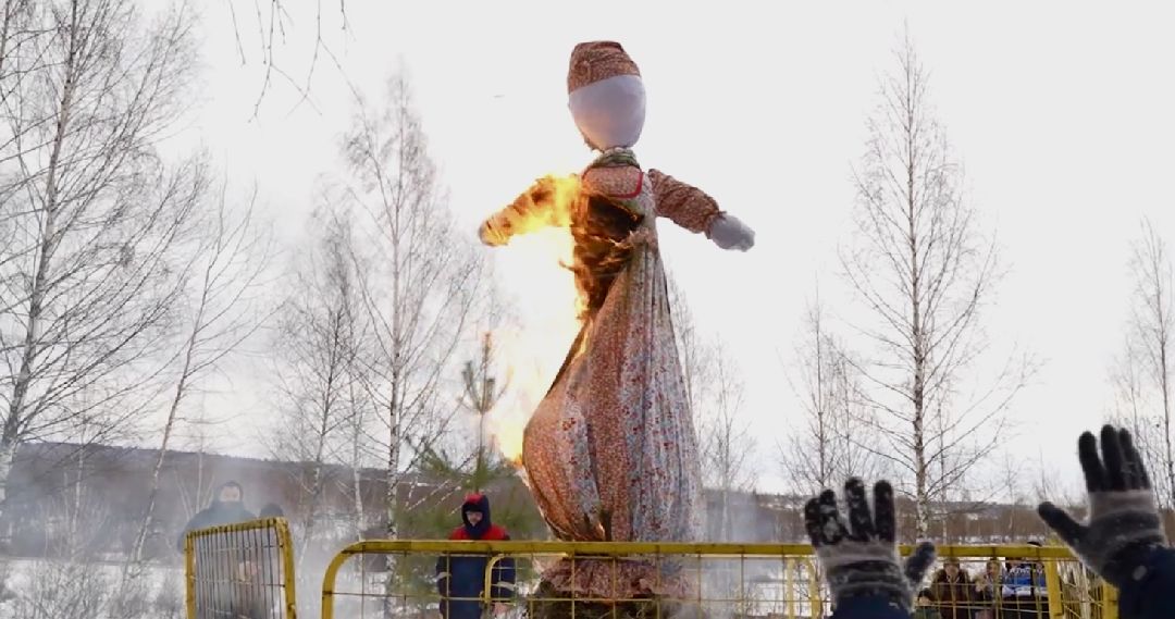 Волоколамск, культура, парк, Масленица, выступление, артисты, Зима в Подмосковье, концерт