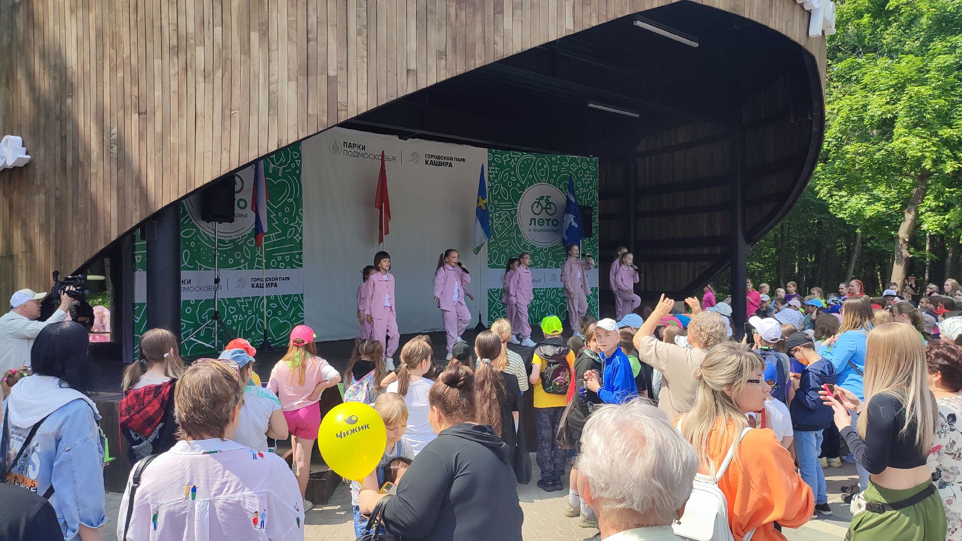 Кашира, парк, праздник, танцы, Джига-Дрыга