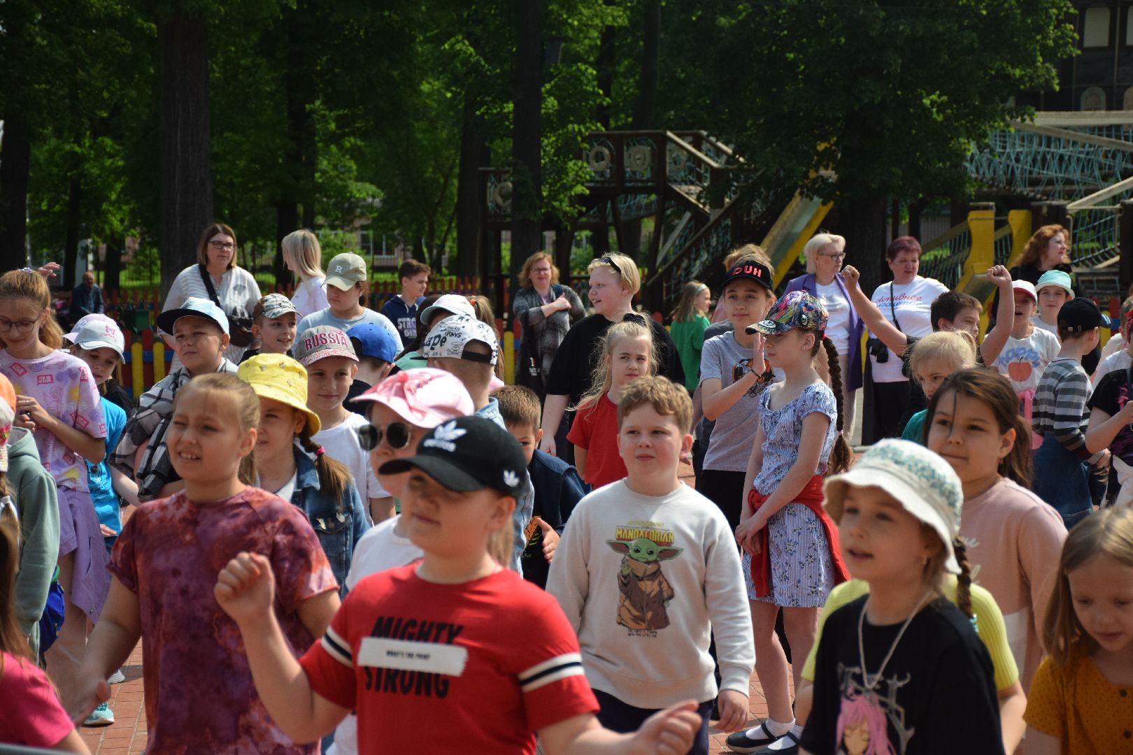 Павловский Посад, городской округ Павловский Посад, спорт, лето, зарядка