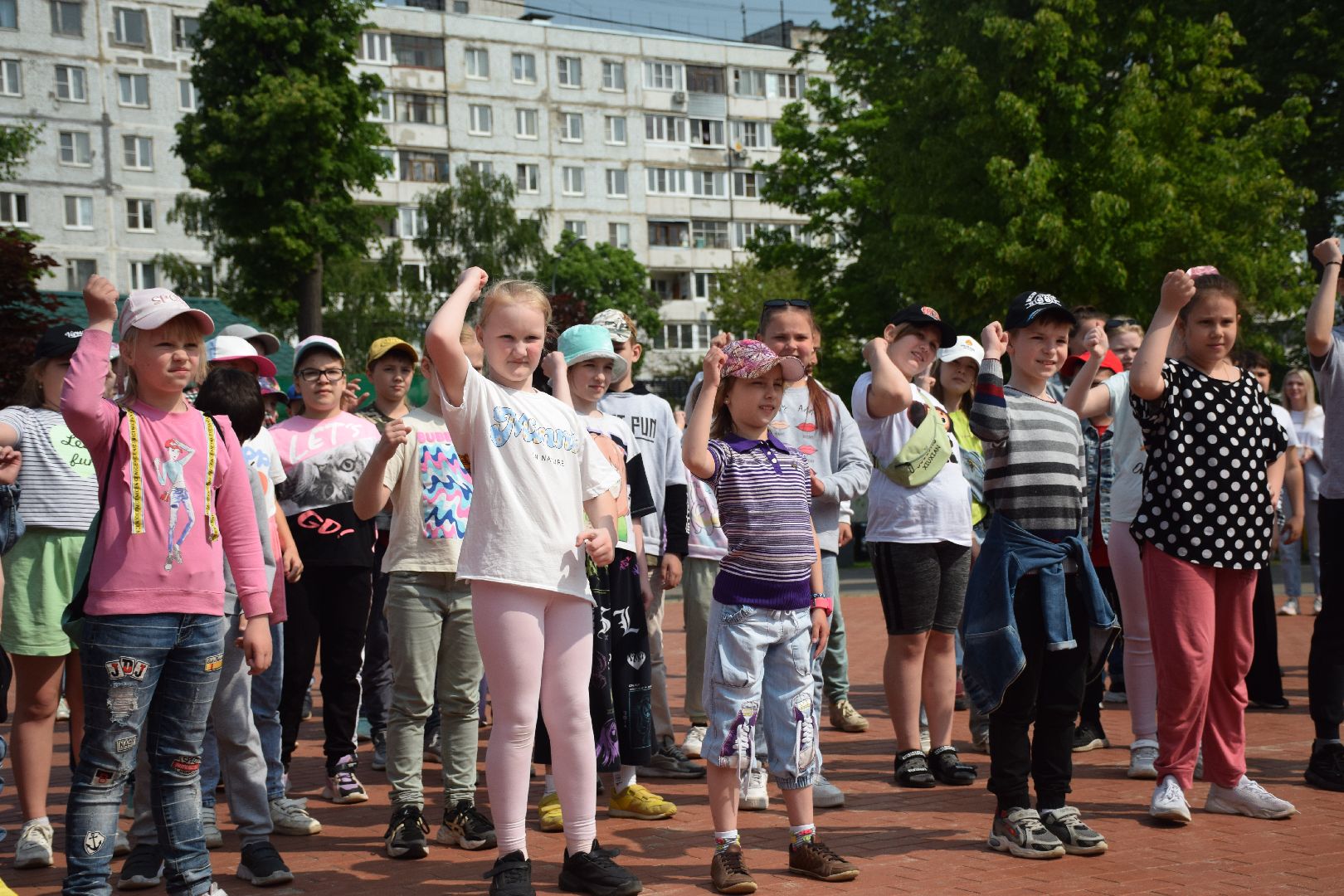 Павловский Посад, городской округ Павловский Посад, спорт, лето, зарядка