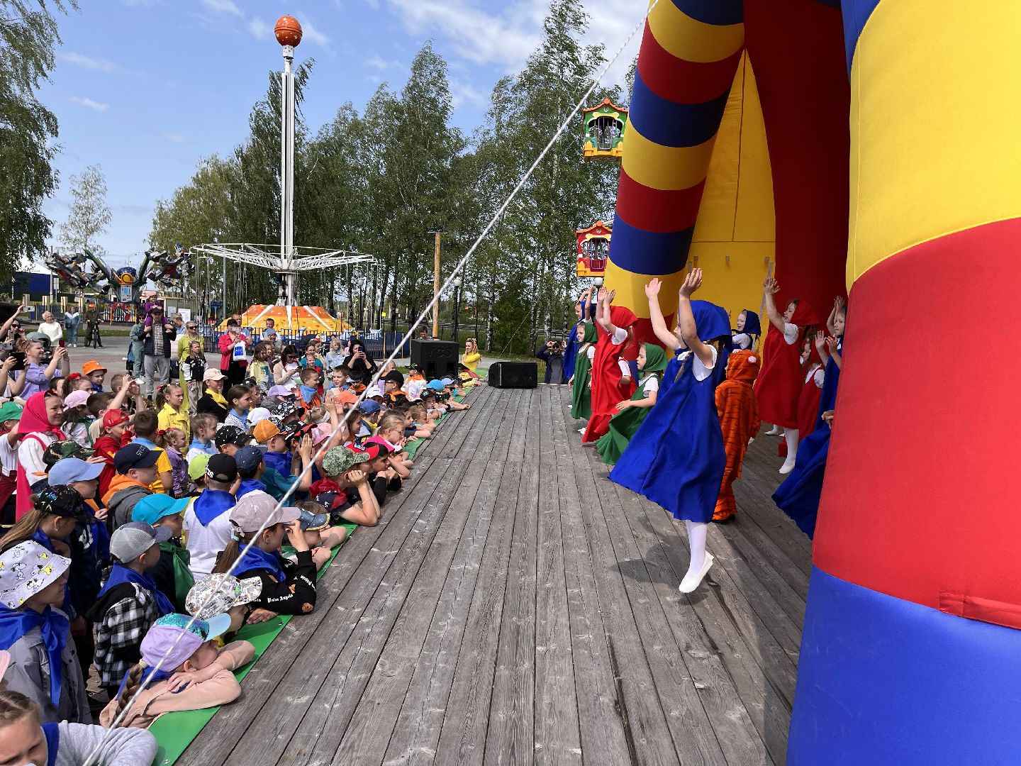 Шаховская, дети, праздник