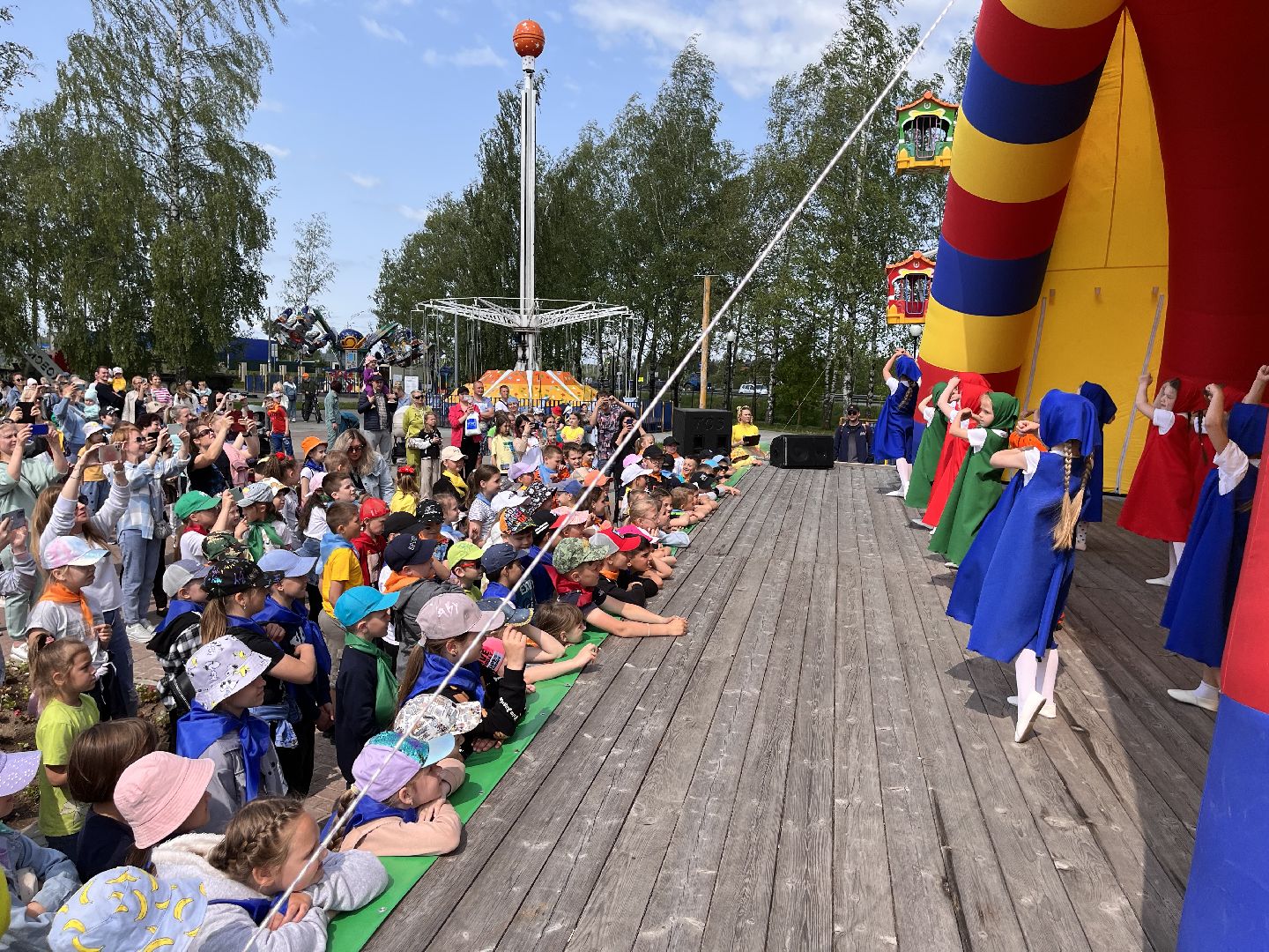 Шаховская, дети, праздник