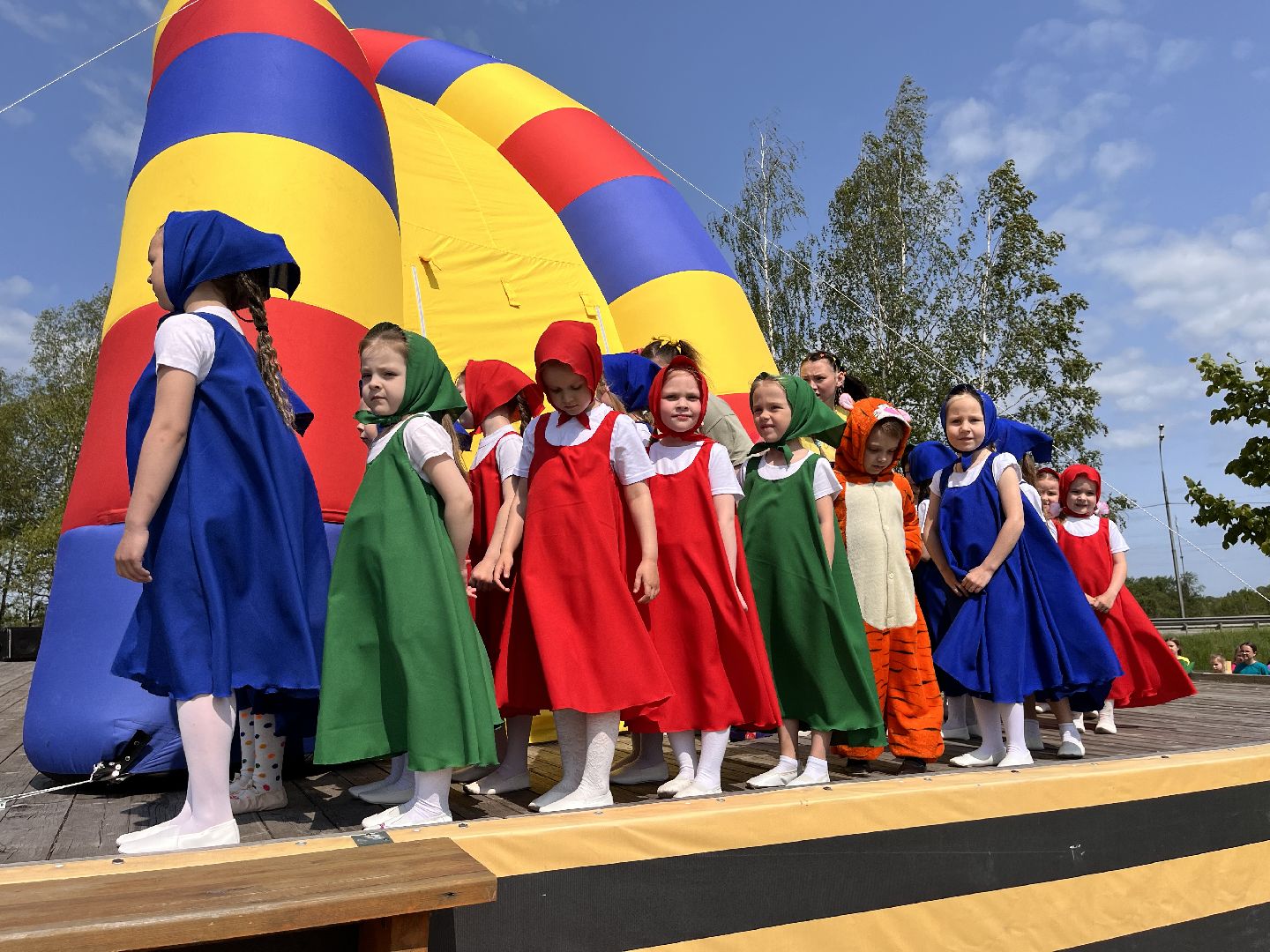 Шаховская, дети, праздник