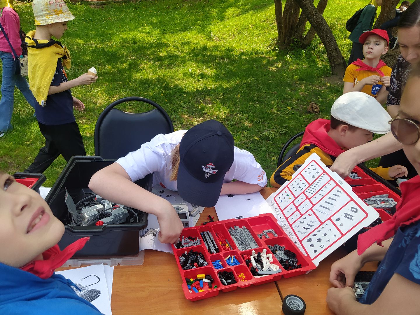 Робототехника, мастер-класс, парк, День защиты детей