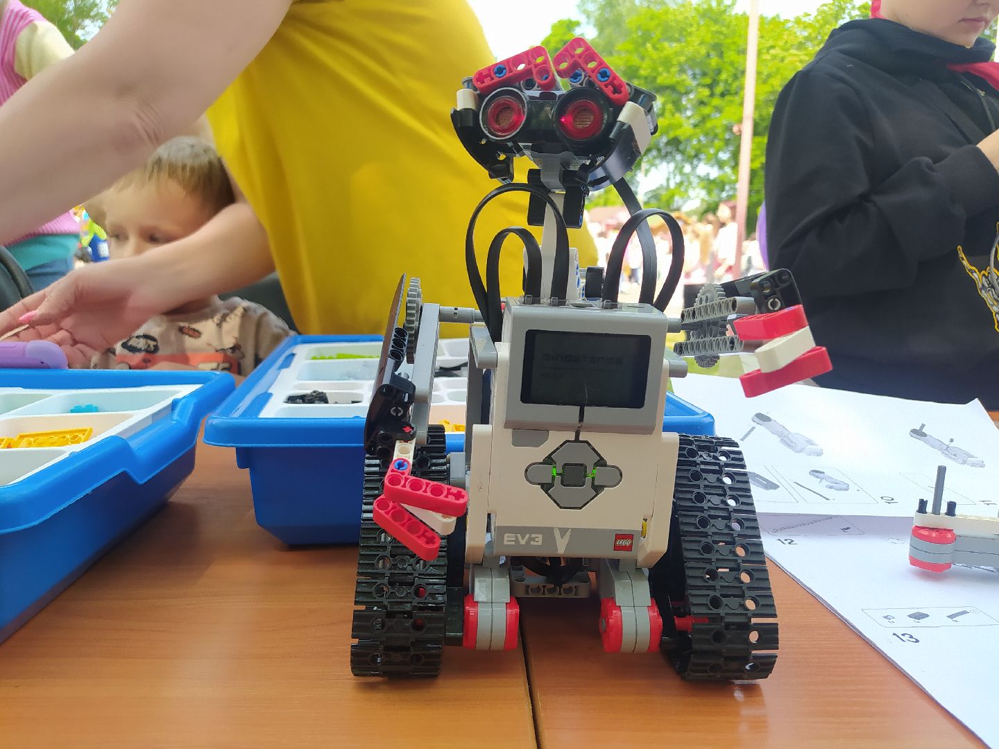 Робототехника, мастер-класс, парк, День защиты детей