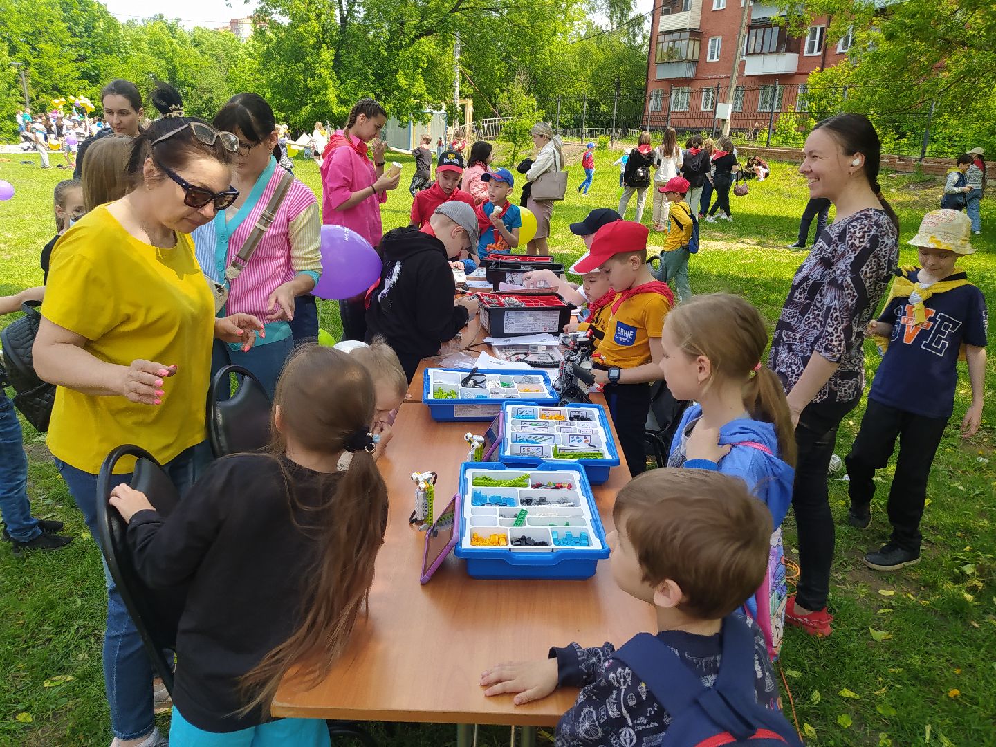Робототехника, мастер-класс, парк, День защиты детей