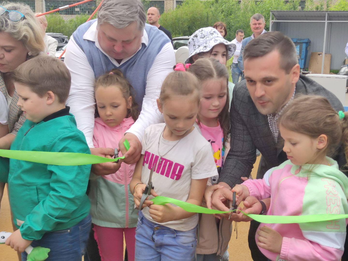 Губернатор, дети, Дубна, губернаторская площадка, День защиты детей