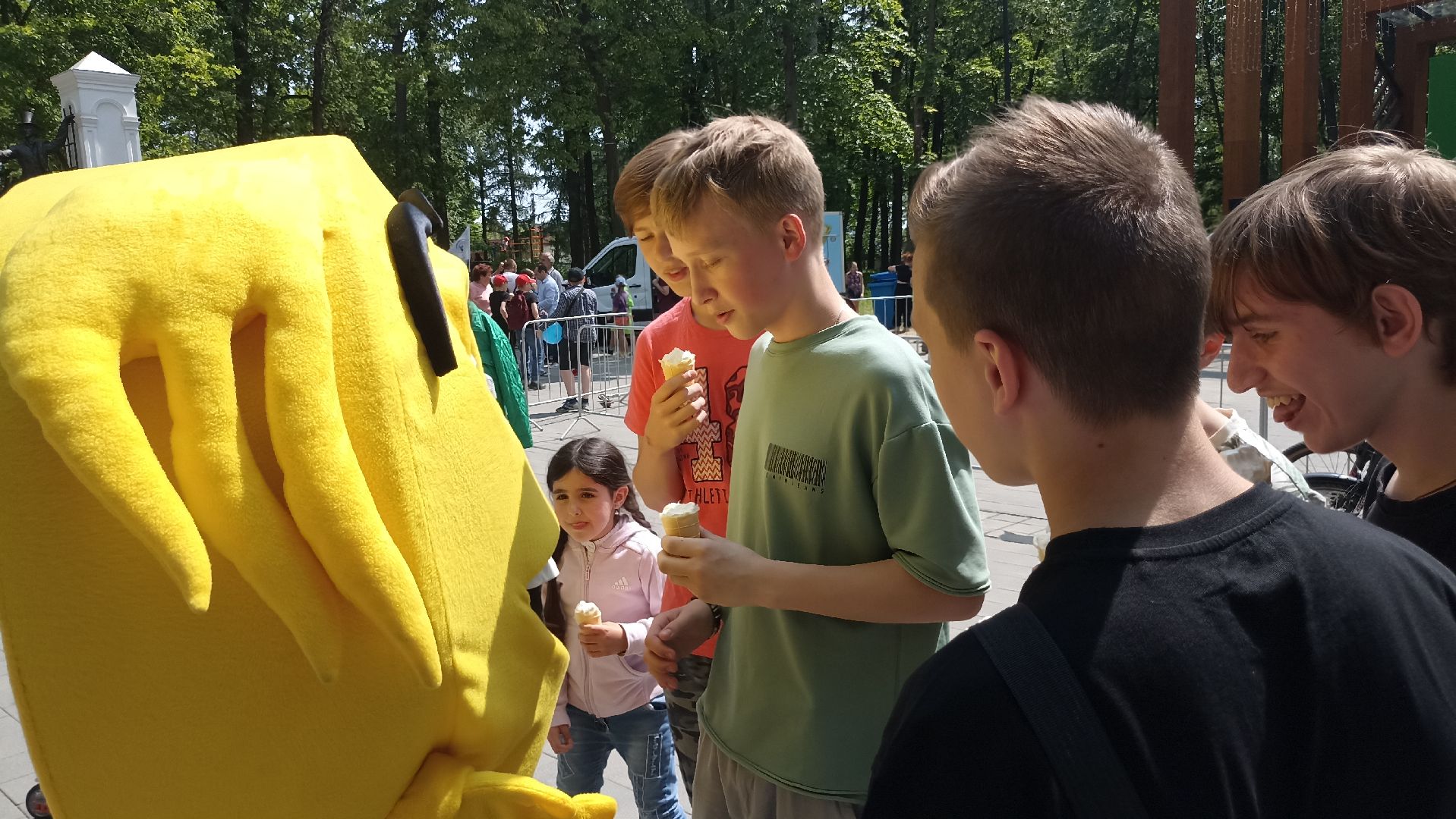 Серпухов, Подмосковье, дети, праздник, мороженое, лето