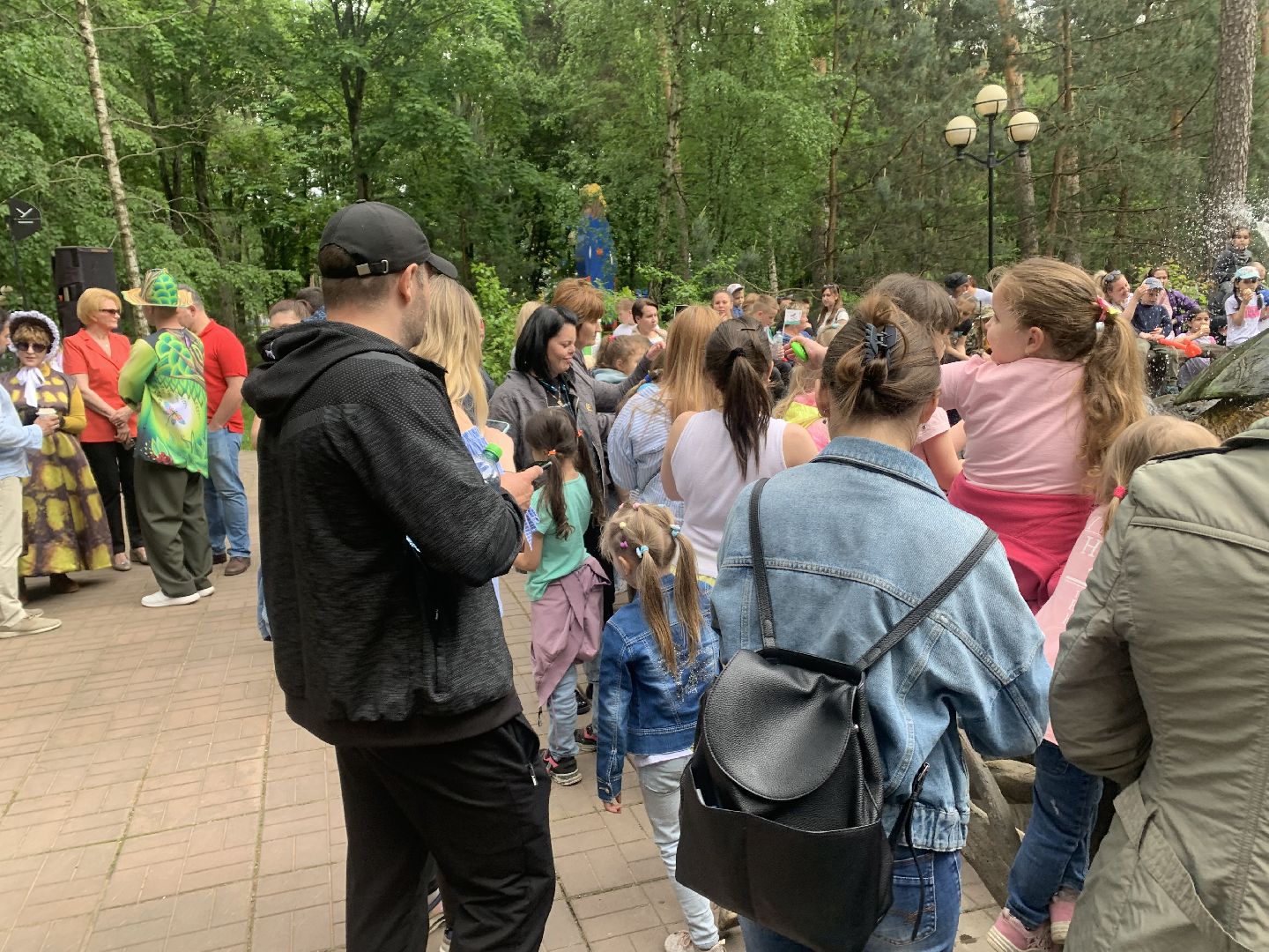 Животные, лето в подмосковье, дети,