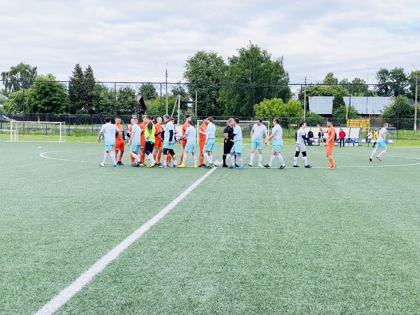 Домодедово, футбольный матч, Отцы Подмосковья, спорт, футбол