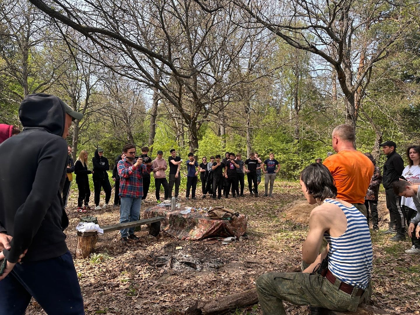 Шатура, награждение, захват флага, парк