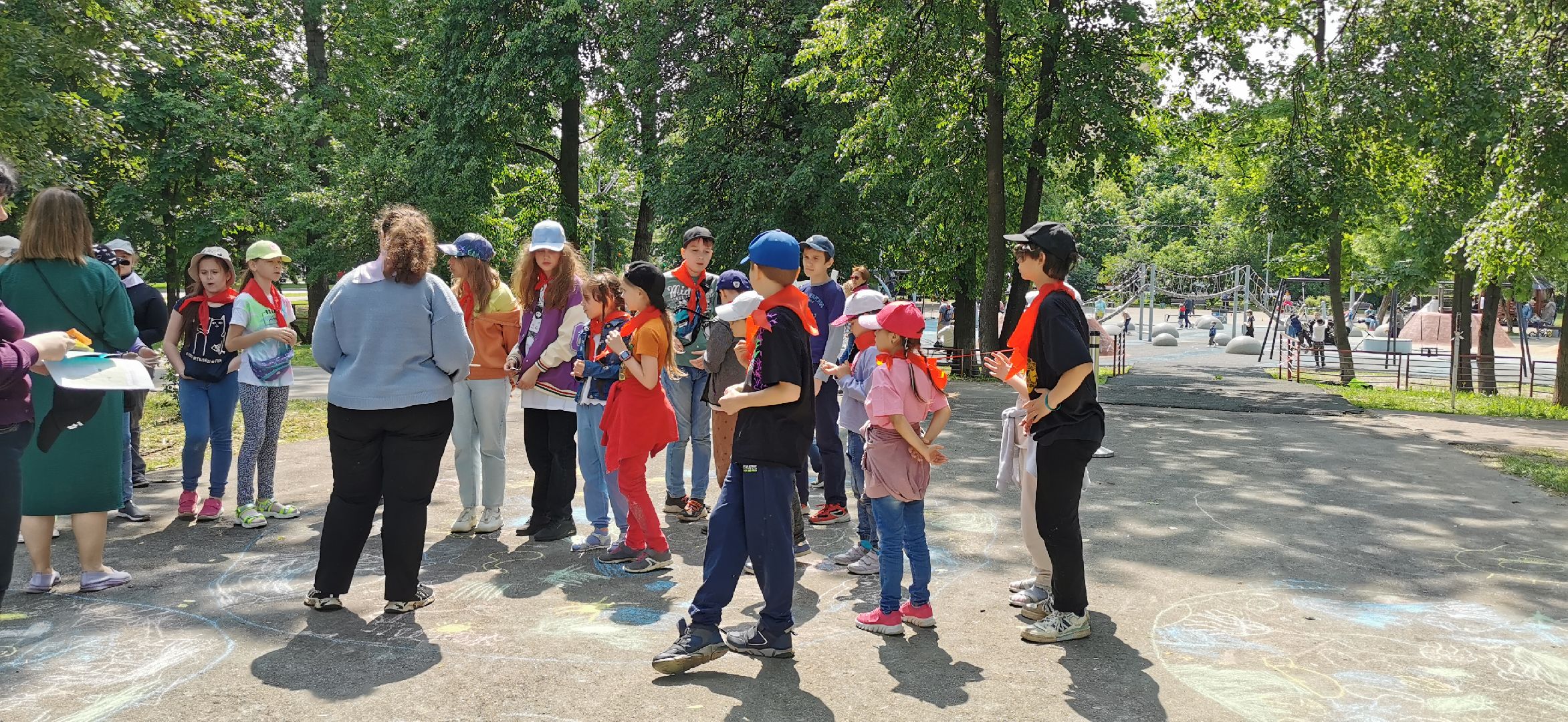 дети, парки,