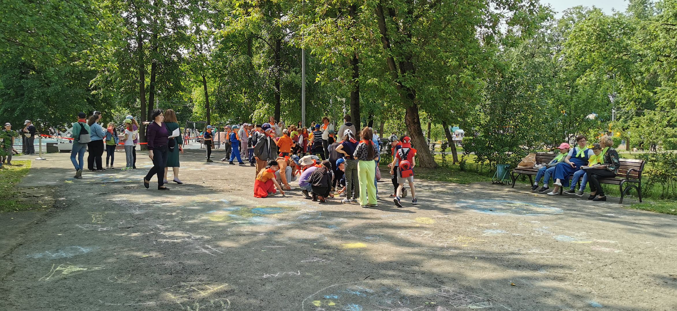 дети, парки,