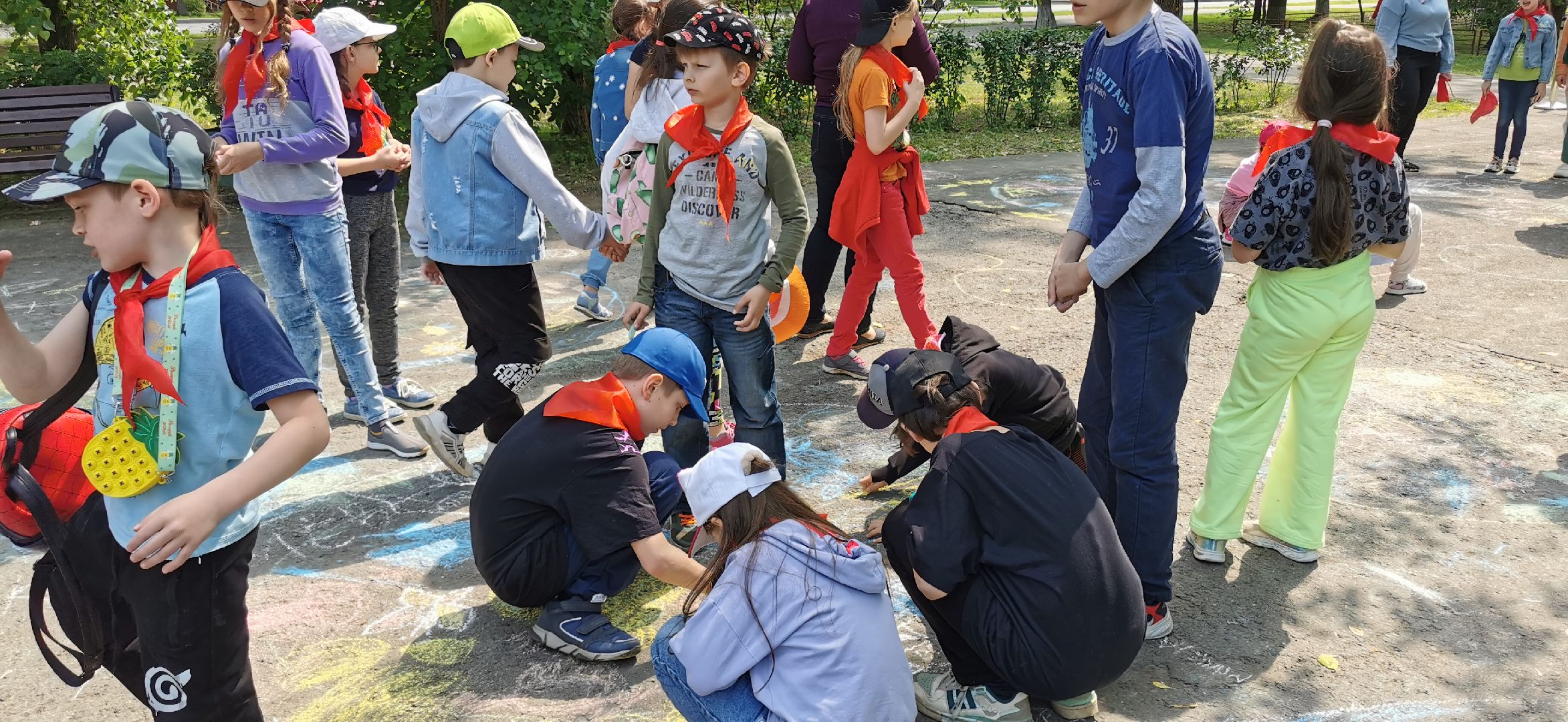 дети, парки,