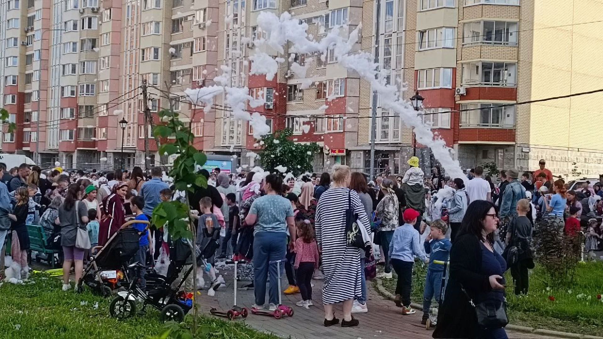 Пенная вечеринка, Домодедово