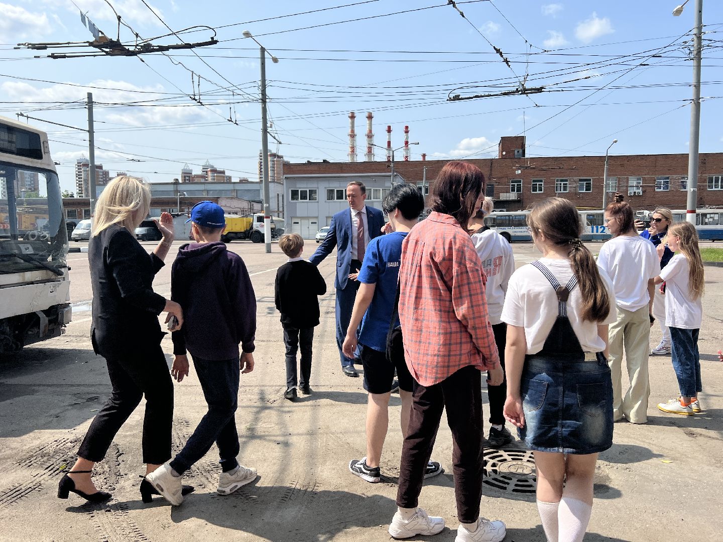 Химки, транспорт, экскурсия, Химкиэлектротранс, троллейбус, День защиты детей