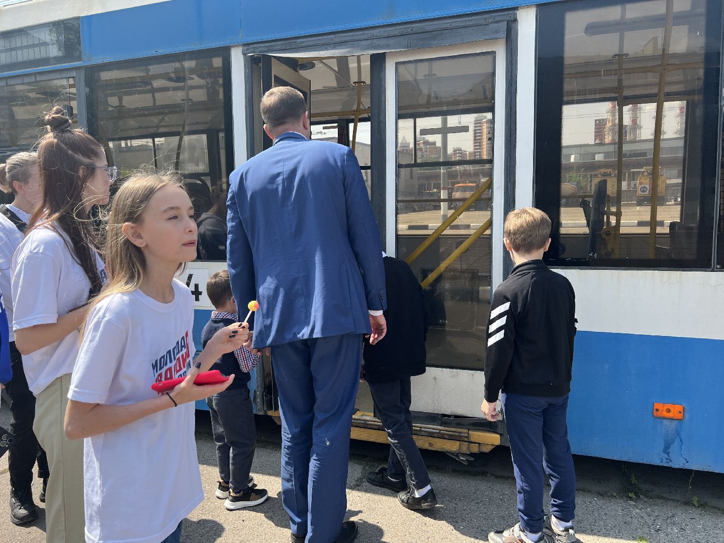 Химки, транспорт, экскурсия, Химкиэлектротранс, троллейбус, День защиты детей