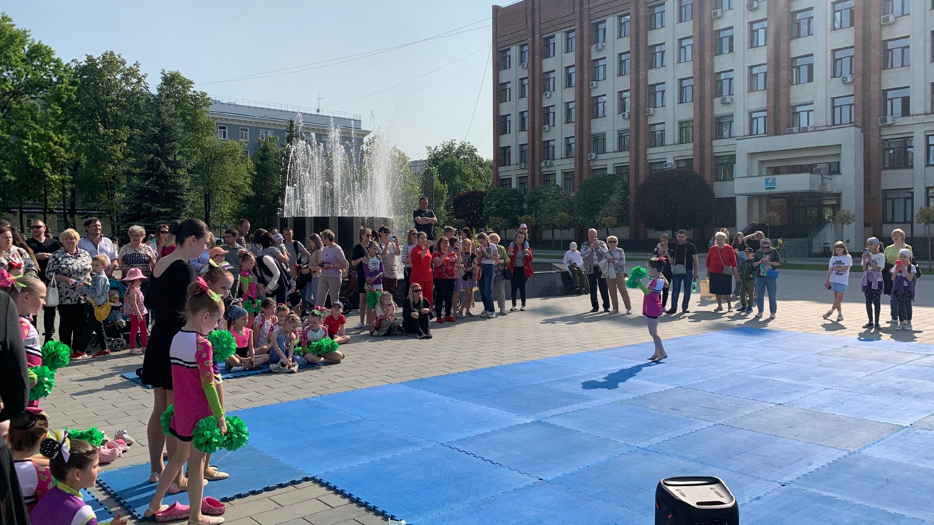 Ступино, День защиты детей, спорт, чирлинг