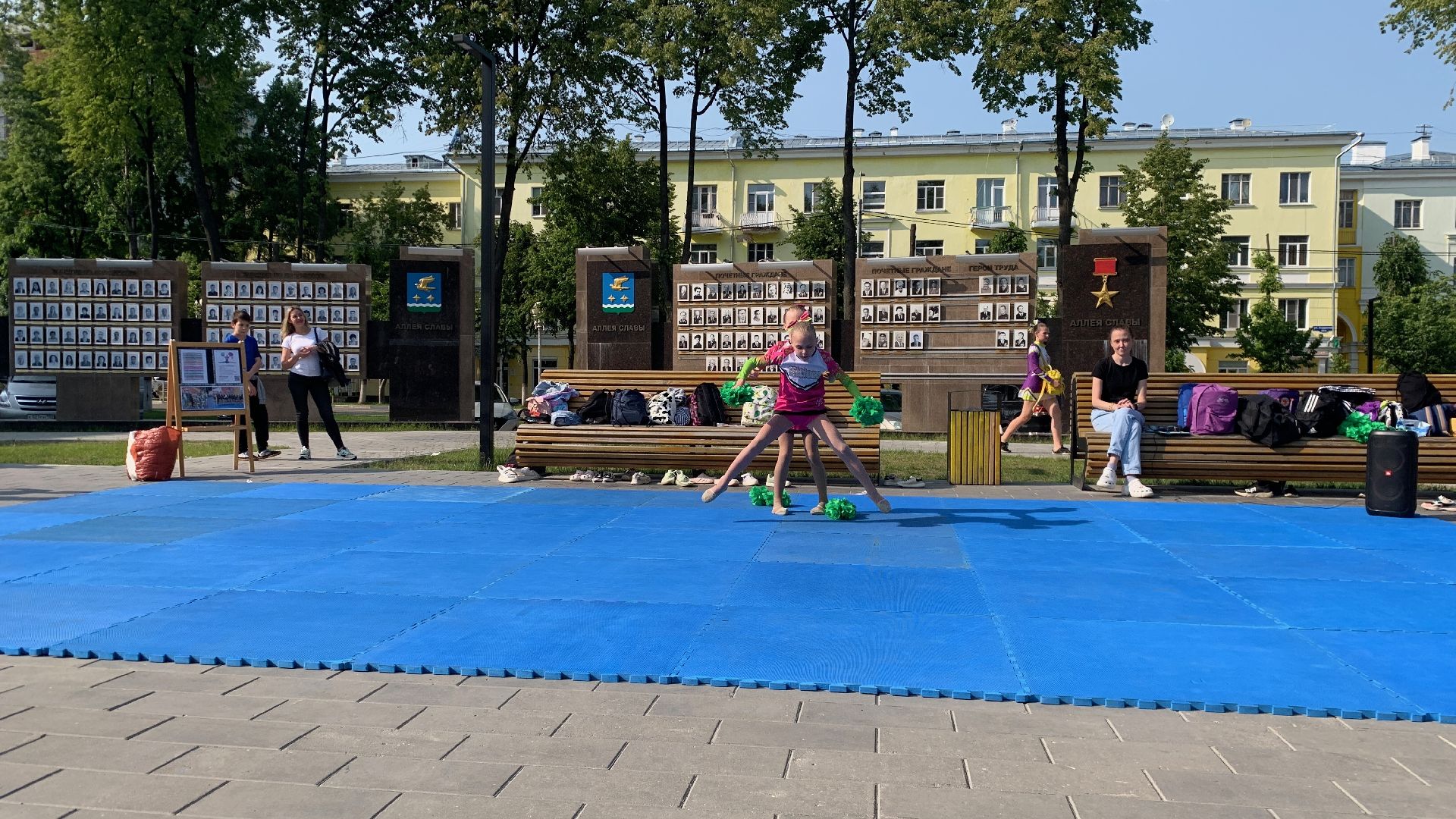 Ступино, День защиты детей, спорт, чирлинг