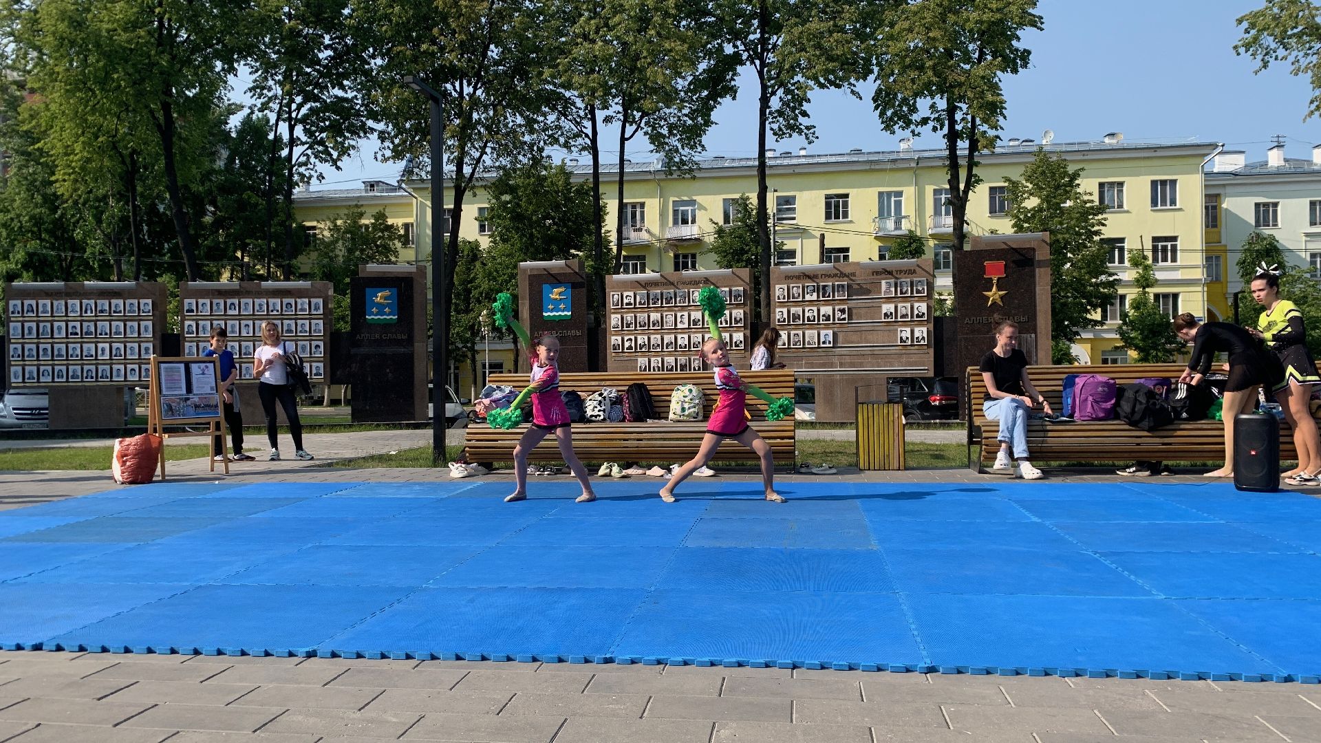 Ступино, День защиты детей, спорт, чирлинг