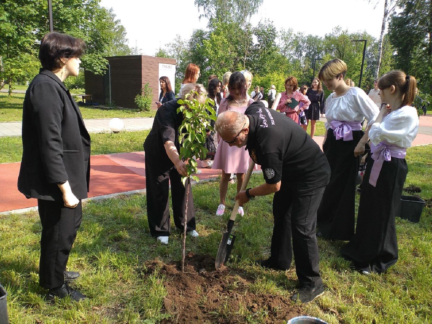 детская школа искусств, парк, дети, выпускники, Лосино-Петровский