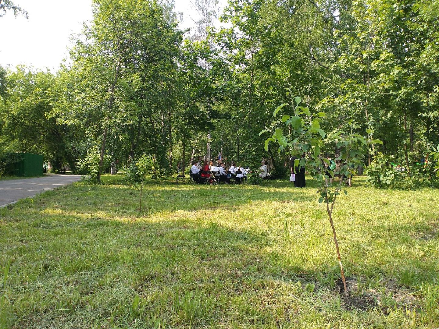 детская школа искусств, парк, дети, выпускники, Лосино-Петровский