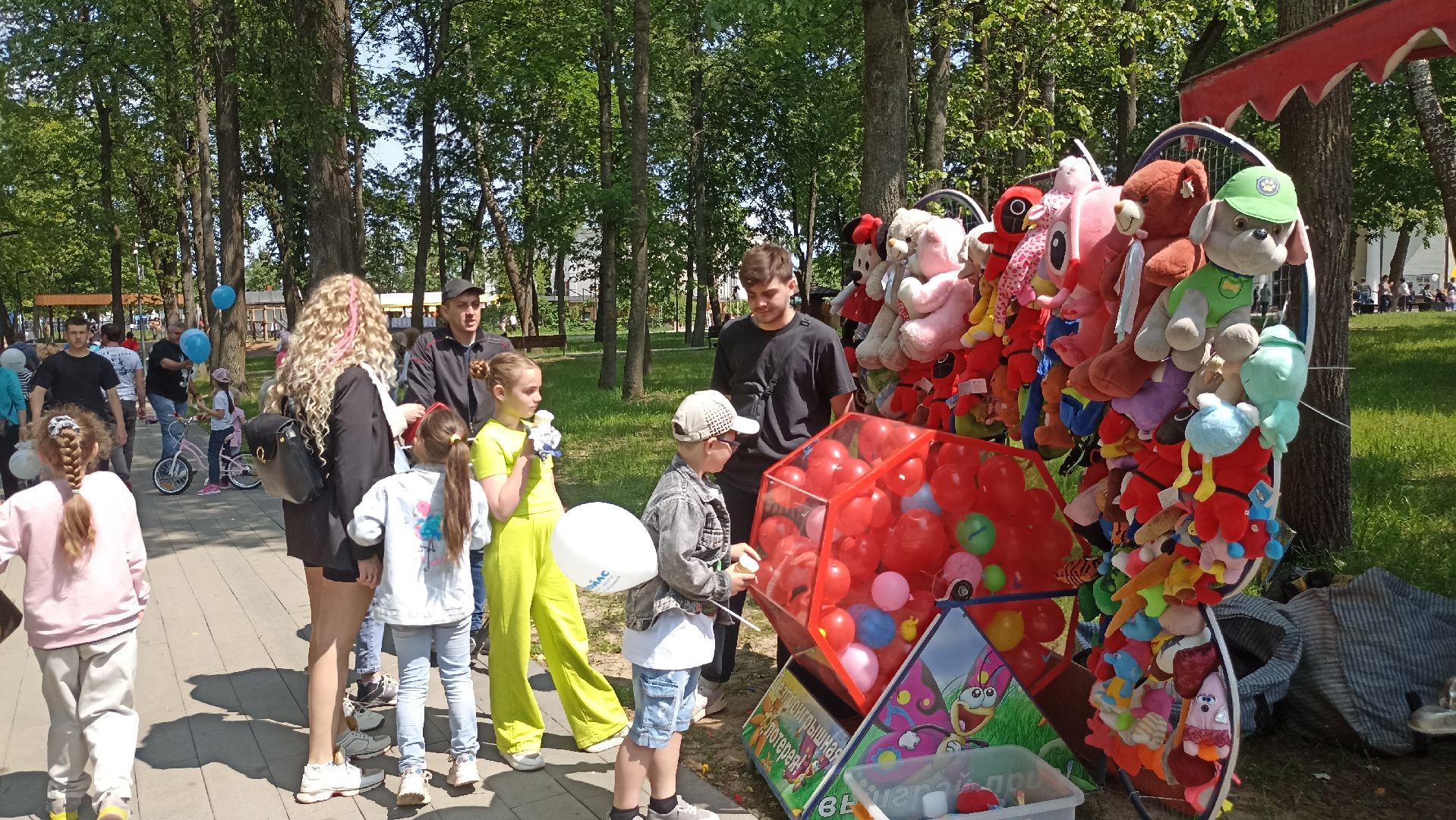 Серпухов, Подмосковье, аттракционы, дети, парк