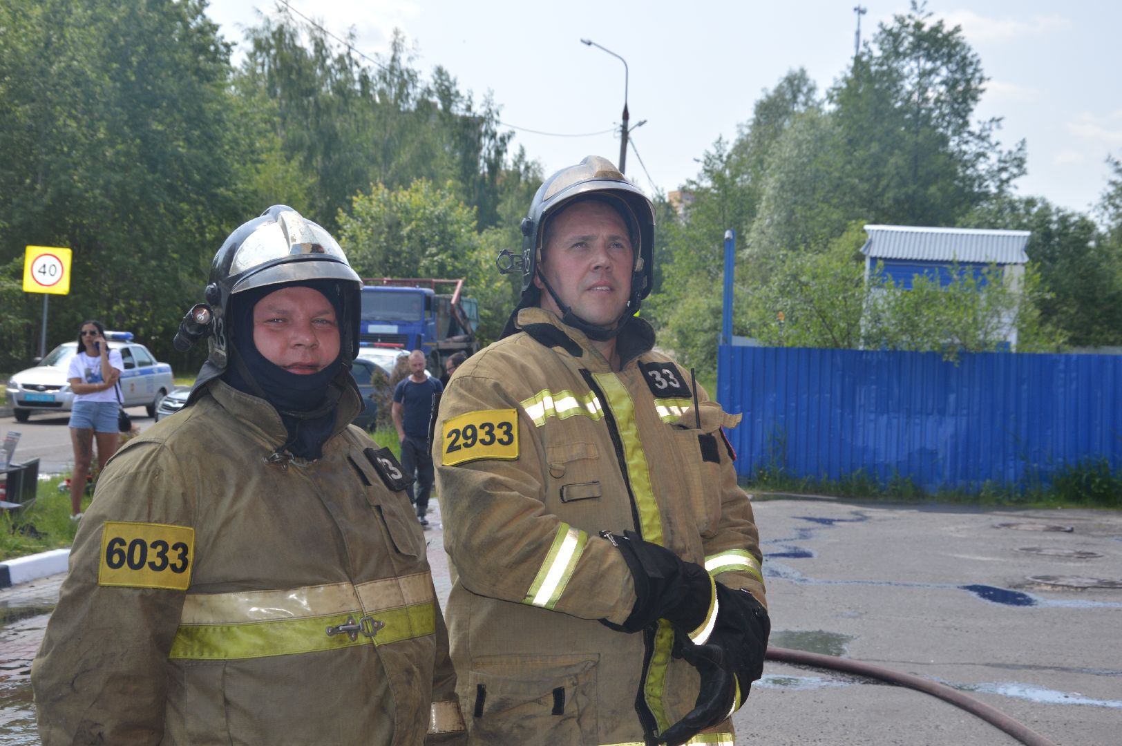 Шатура, ЧП, пожар, сгорел автосервис.