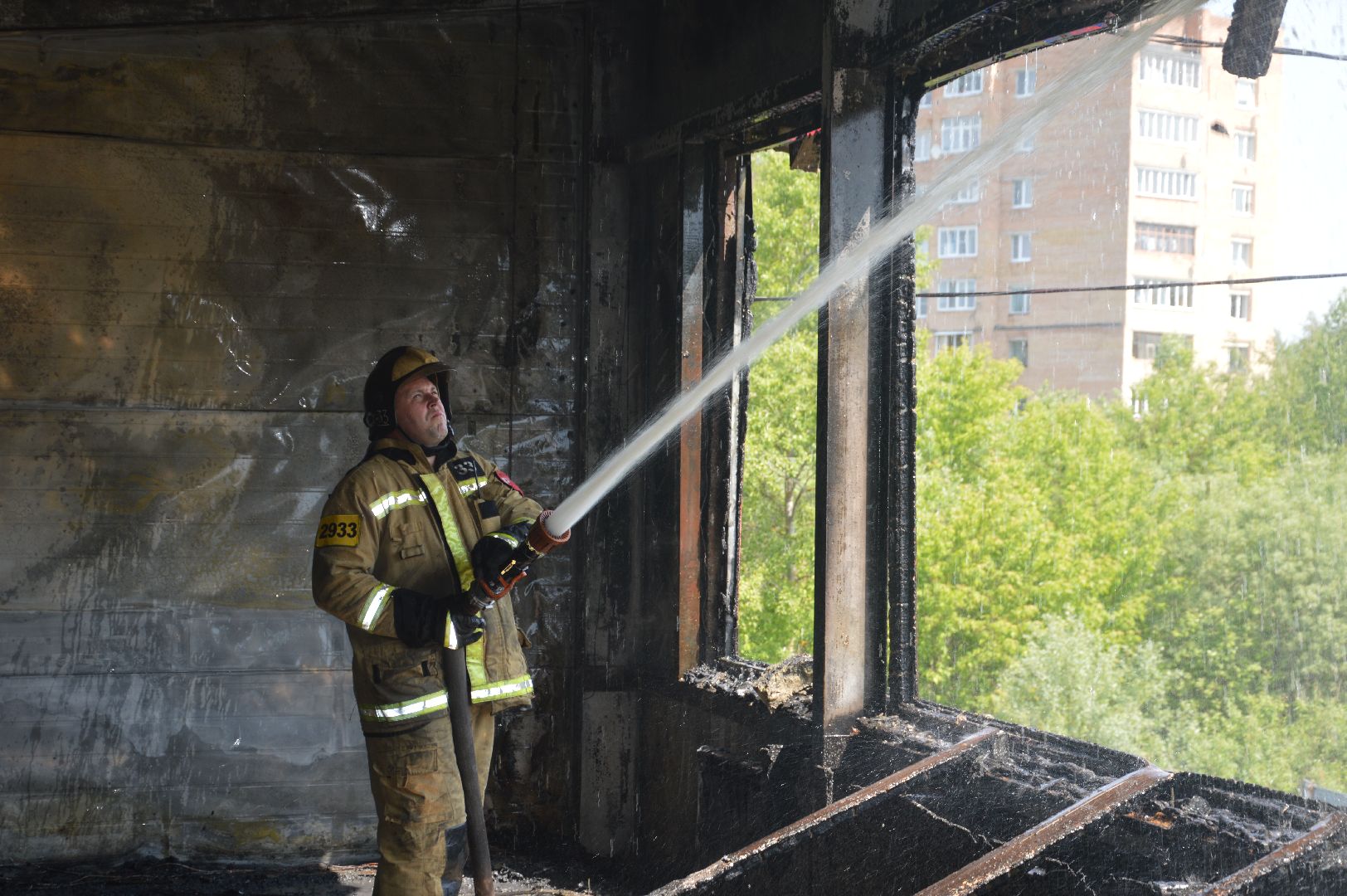 Шатура, ЧП, пожар, сгорел автосервис.