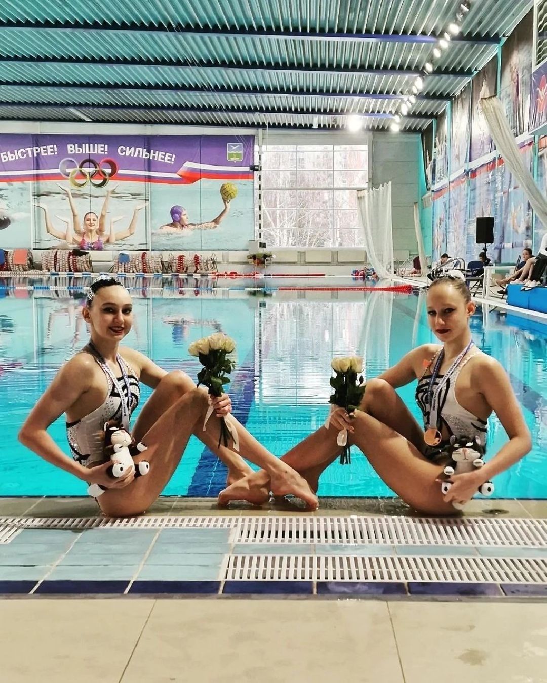 Синхронное плавание, Первенство России, детский спорт, Чехов