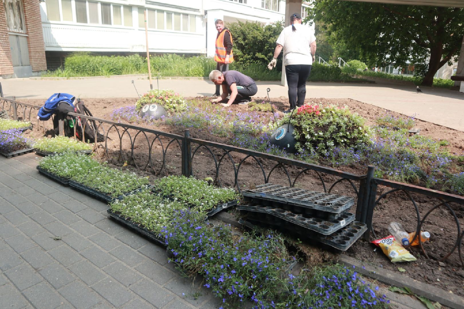 Пущино, благоустройство