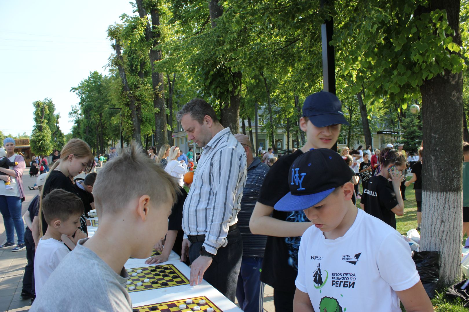 Ступино, День защиты детей, шашки