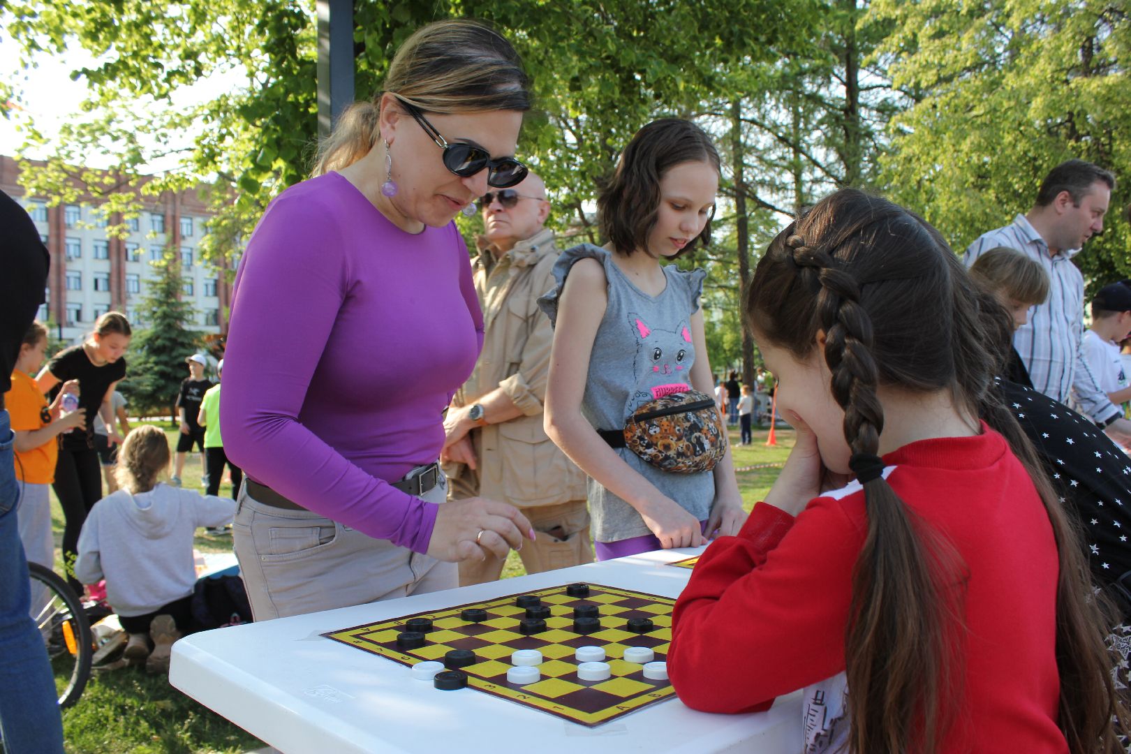 Ступино, День защиты детей, шашки