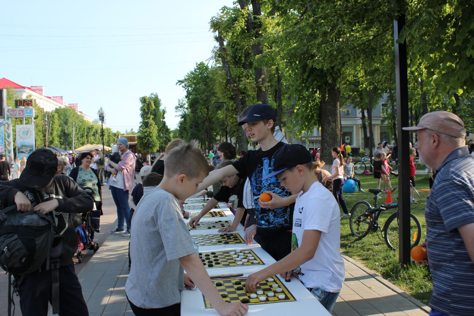 Ступино, День защиты детей, шашки