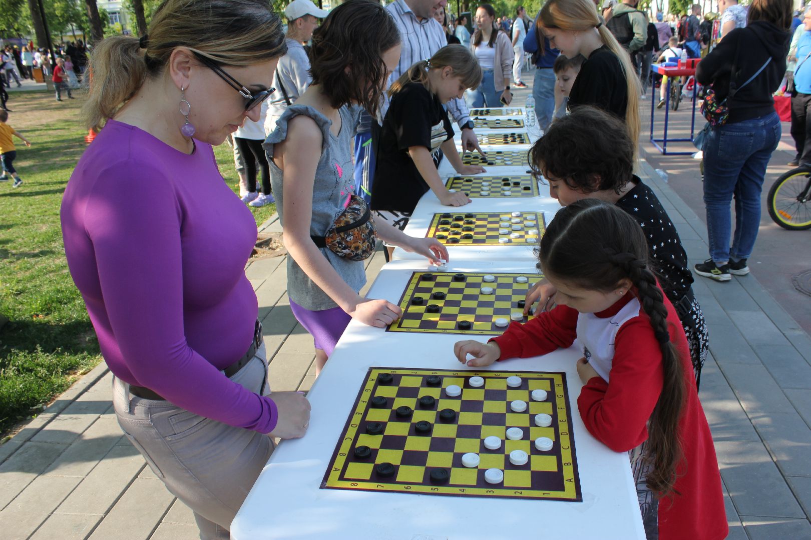 Ступино, День защиты детей, шашки