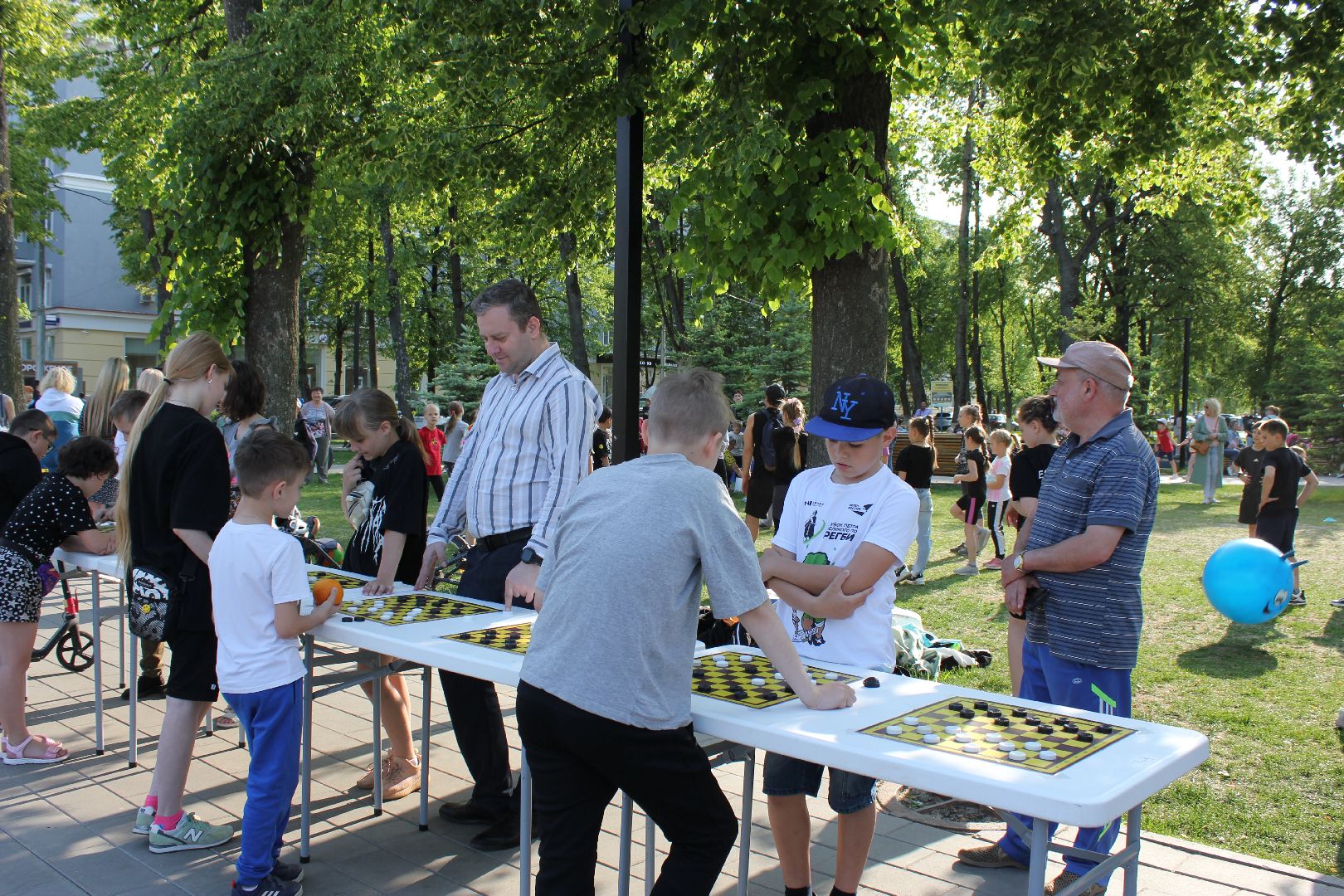 Ступино, День защиты детей, шашки