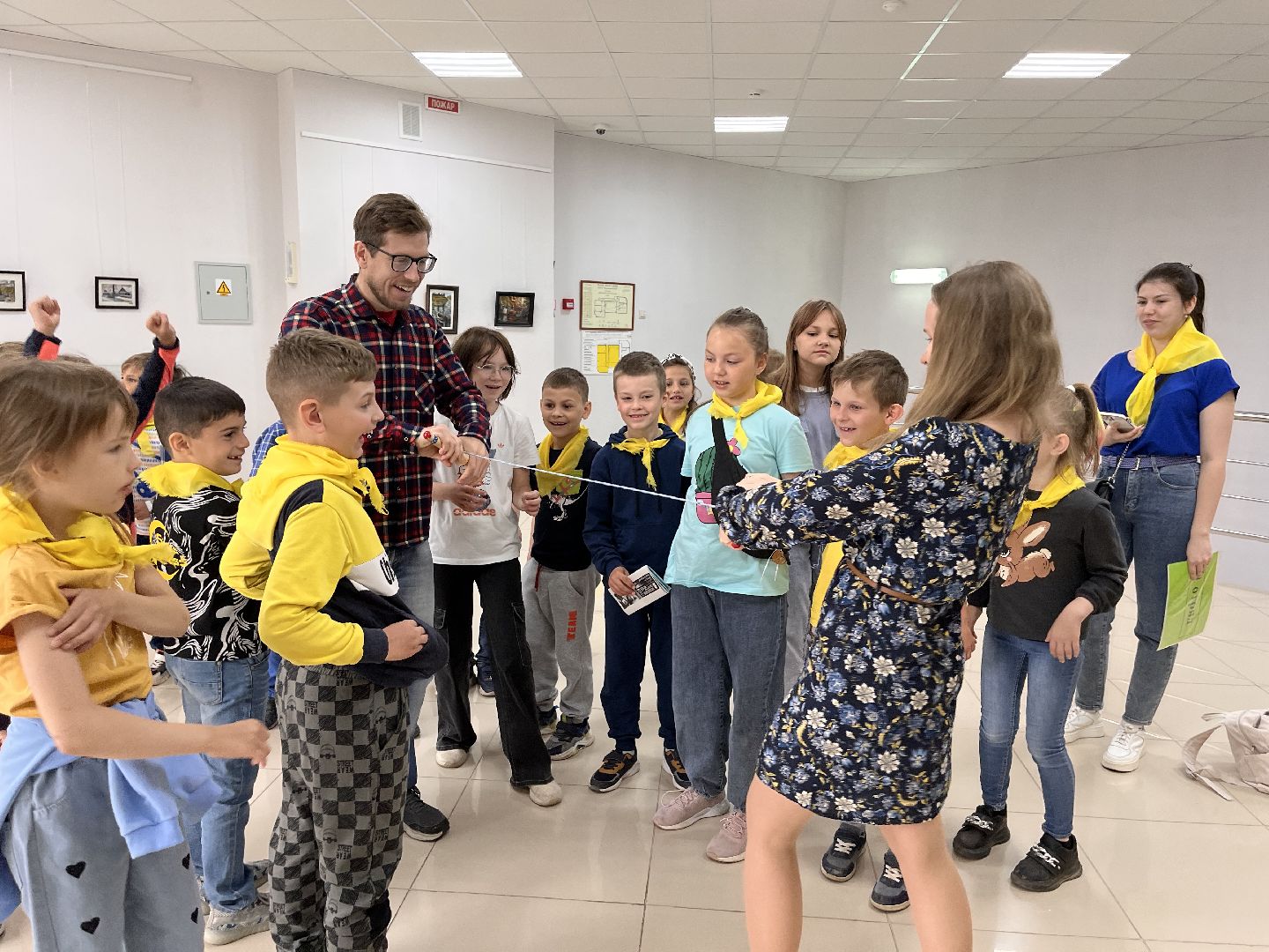 Шаховская, лагерь, дети