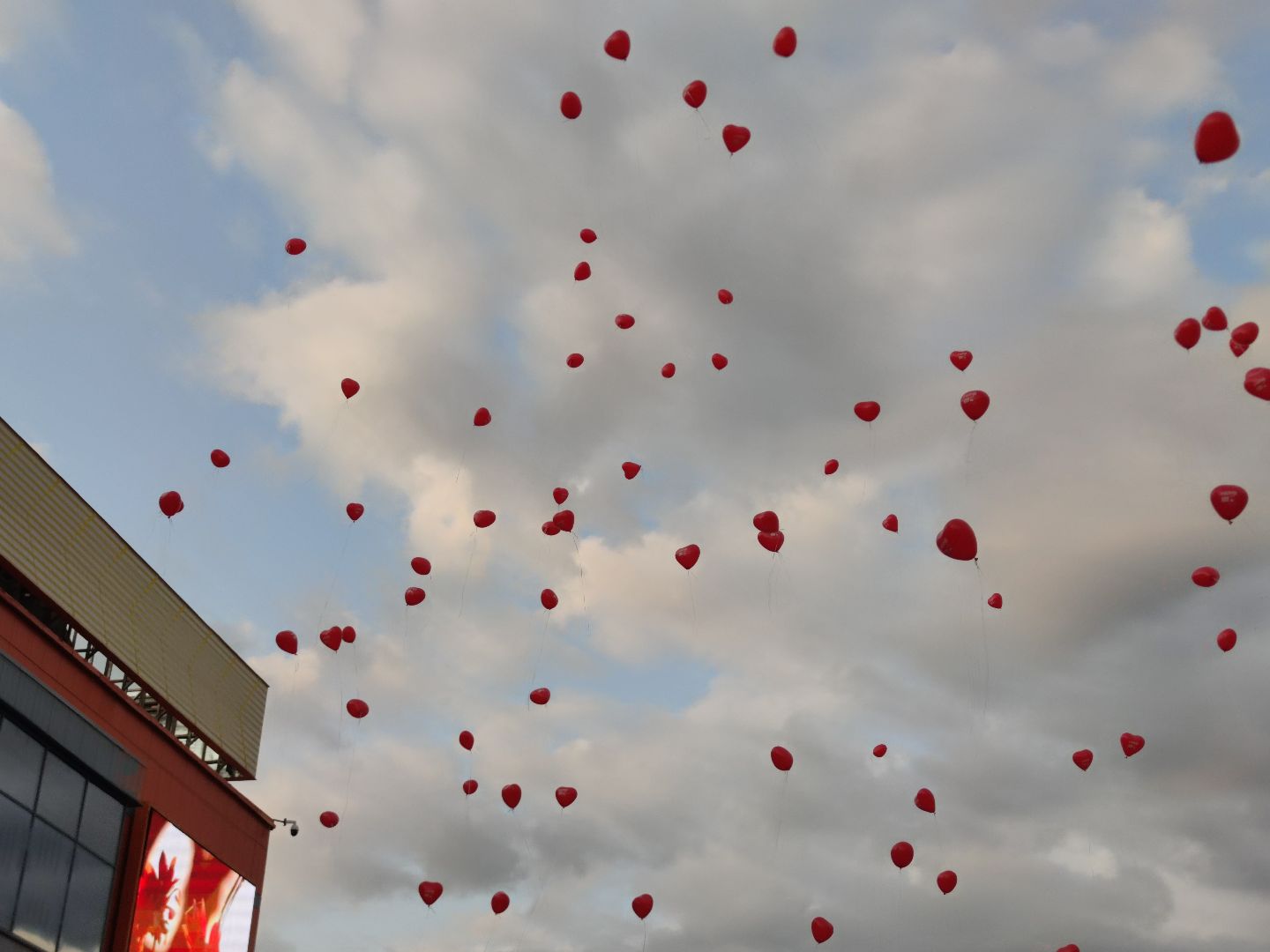 Воздушные шары, благотворительная акция, ТРК Маяк, Дубна